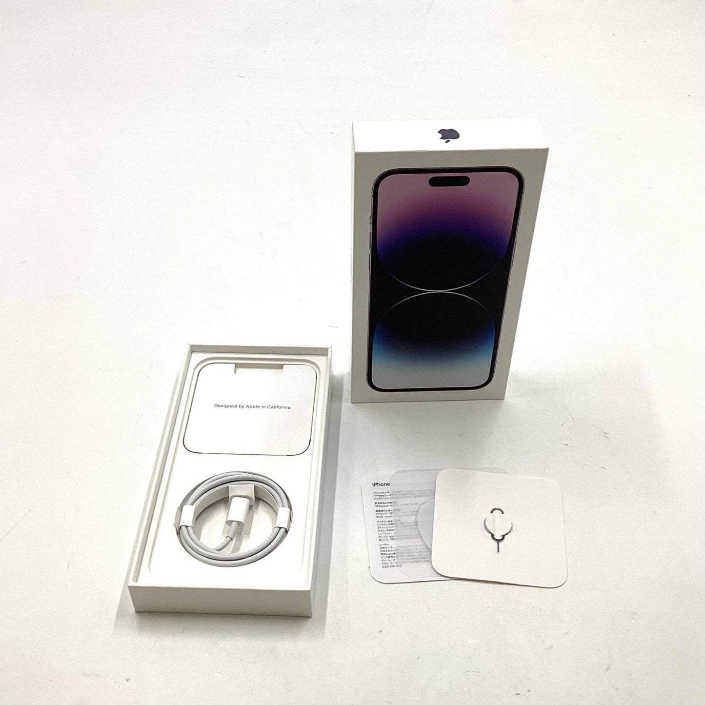 【全額返金保証】【最速発送】Apple iPhone iPhone 14 Pro Max 256GB ディープパープル SIMフリー 白ロム 動作確認済 76%