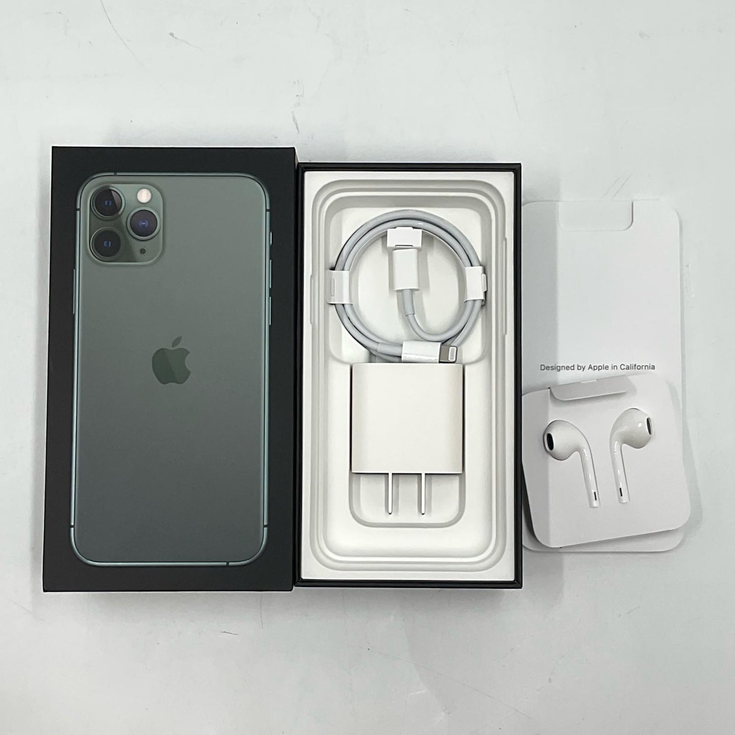 【全額返金保証】【最速発送】Apple iPhone iPhone 11 Pro 512GB ミッドナイトグリーン Softbank 白ロム 動作確認済 98%