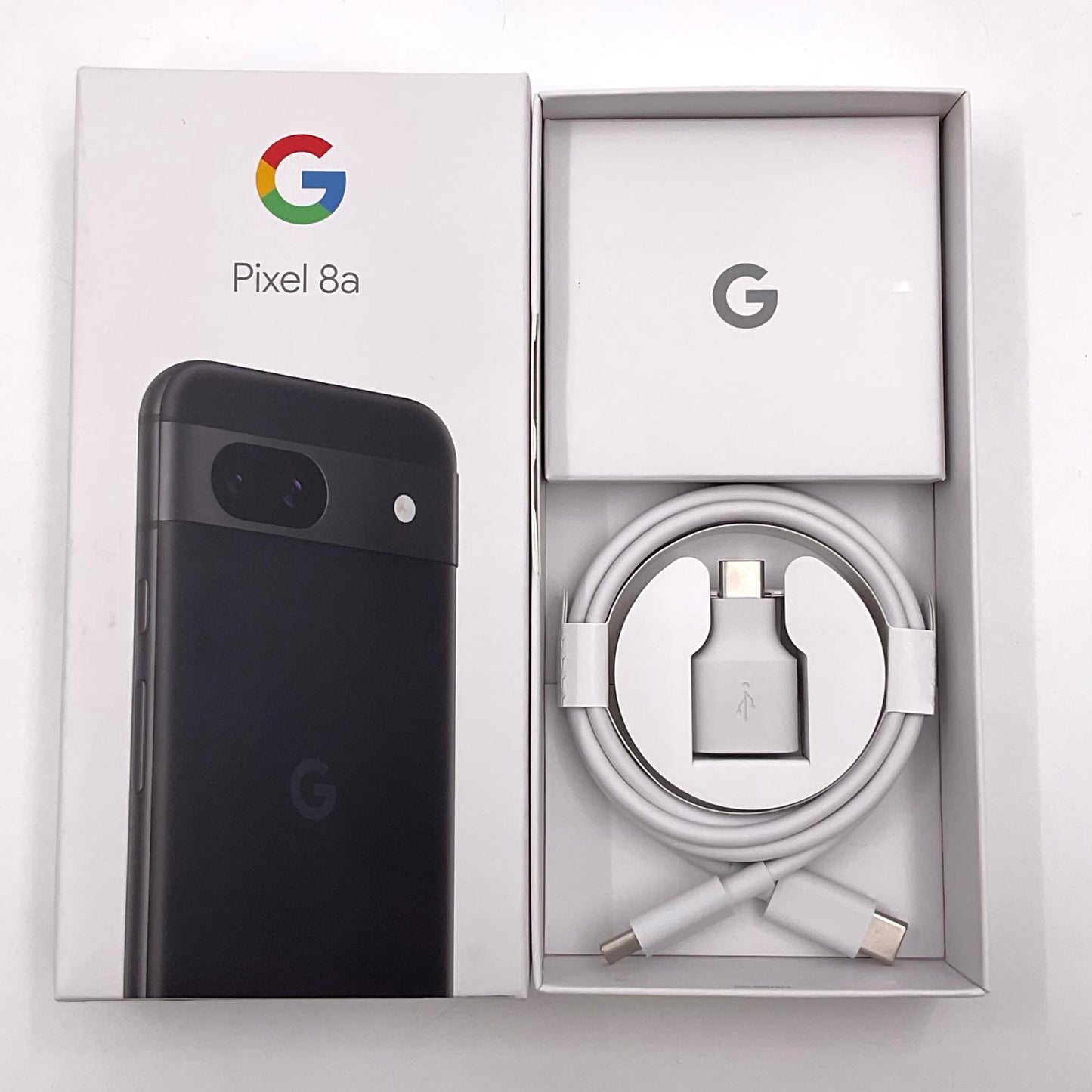 【全額返金保証】【最速発送】Google Pixel 8a 128GB Obsidian Softbank G576D 白ロム 美品 動作確認済