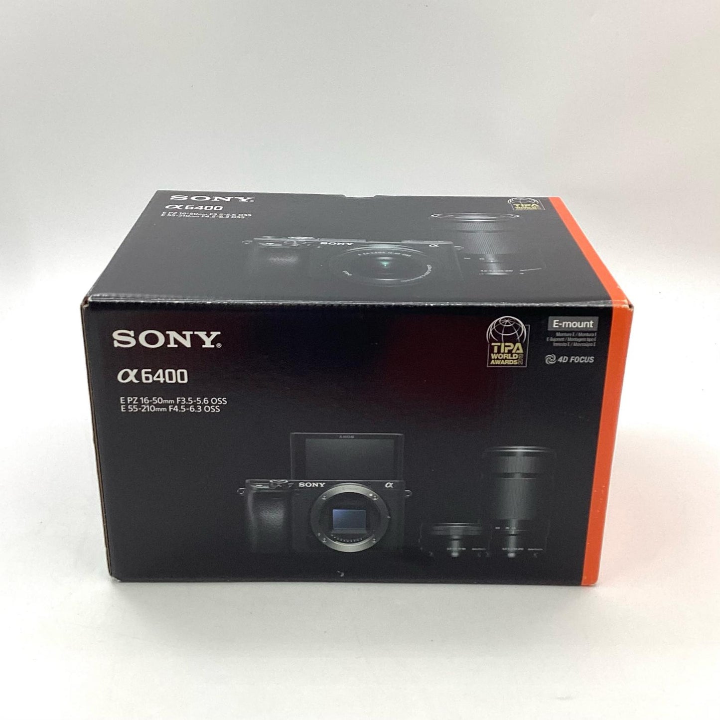 【全額返金保証】【最速発送】Sony デジタル一眼 α6400 ILCE-6400Y ダブルズームレンズキット ブラック 美品 動作確認済