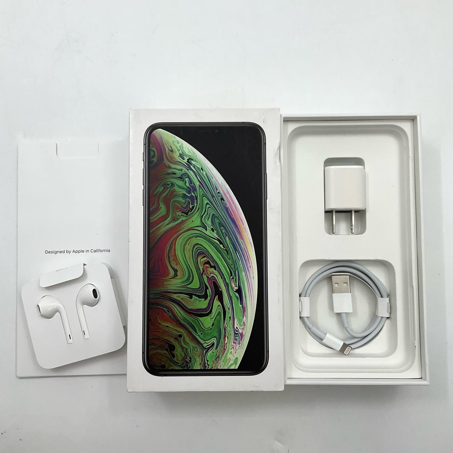 【全額返金保証】【最速発送】Apple iPhone iPhone XS Max 256GB スペースグレイ docomo SIMフリー 白ロム 動作確認済 88%