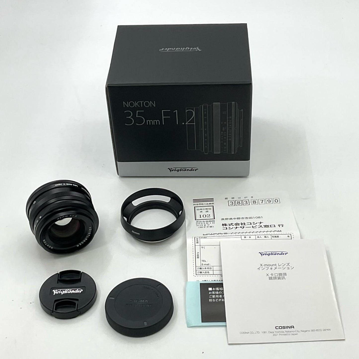 【全額返金保証】【最速発送】フォクトレンダー NOKTON 35mm F1.2 X-mount 美品 動作確認済