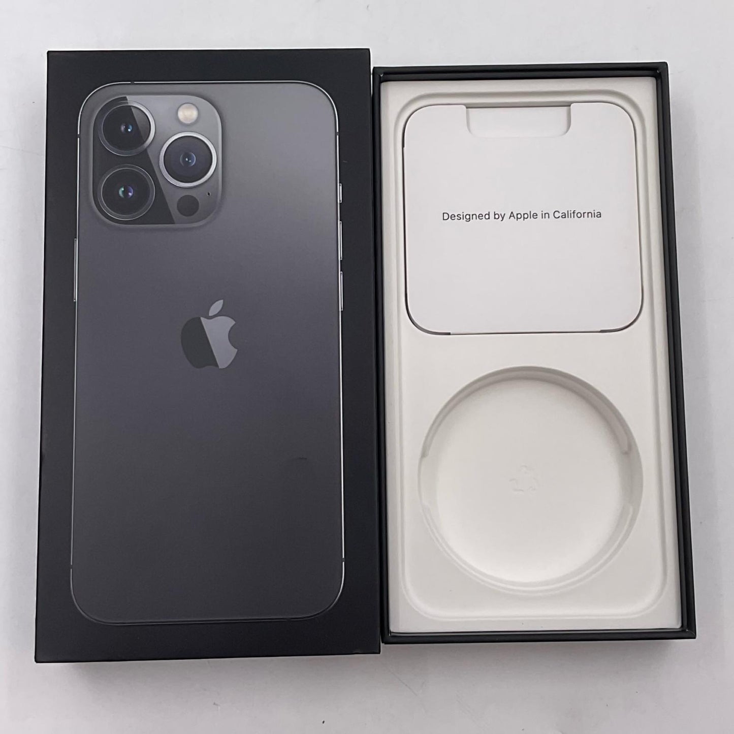 【全額返金保証】【最速発送】Apple iPhone iPhone 13 Pro 256GB グラファイト docomo 白ロム 美品 動作確認済 90%