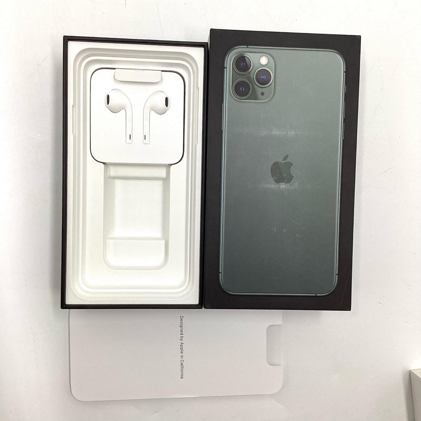 【全額返金保証】【最速発送】Apple iPhone iPhone 11 Pro Max 64GB ミッドナイトグリーン Softbank SIMフリー 白ロム 動作確認済 83%