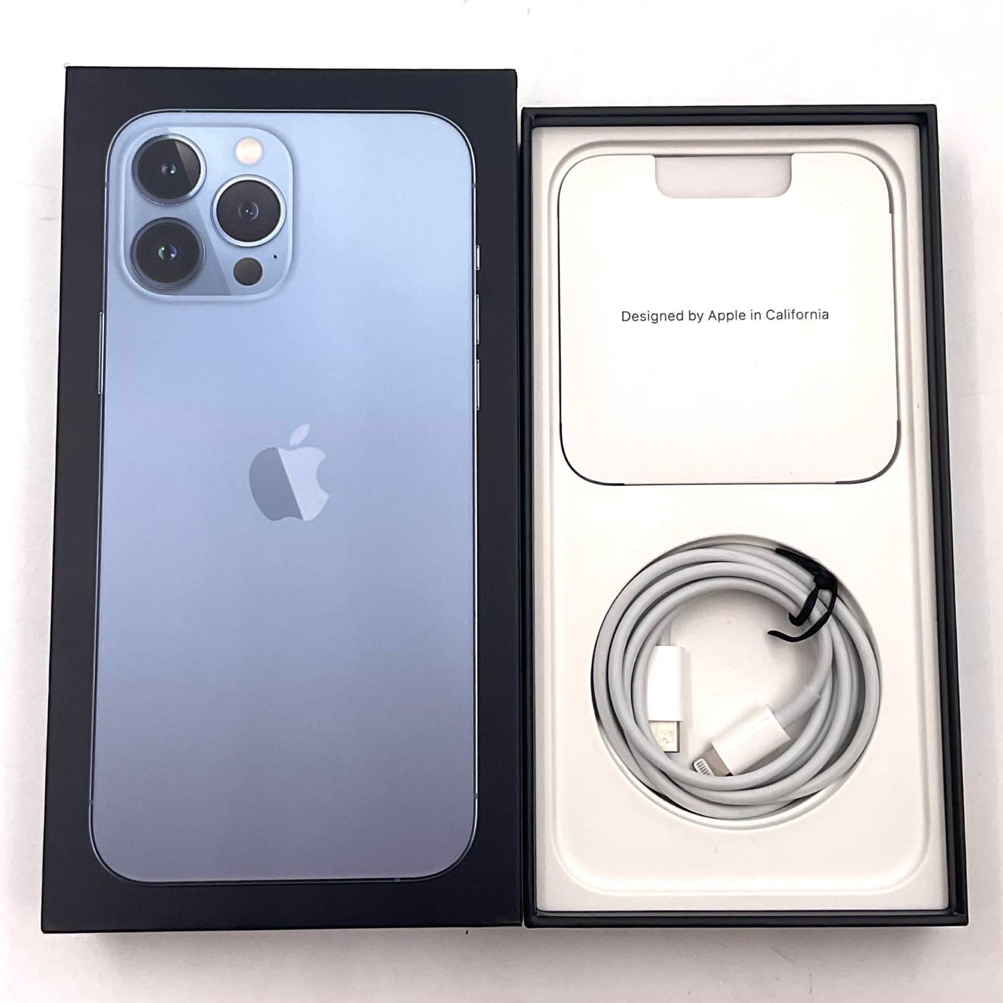 【全額返金保証】【最速発送】Apple iPhone iPhone 13 Pro Max 256GB シエラブルー au 動作確認済 79%