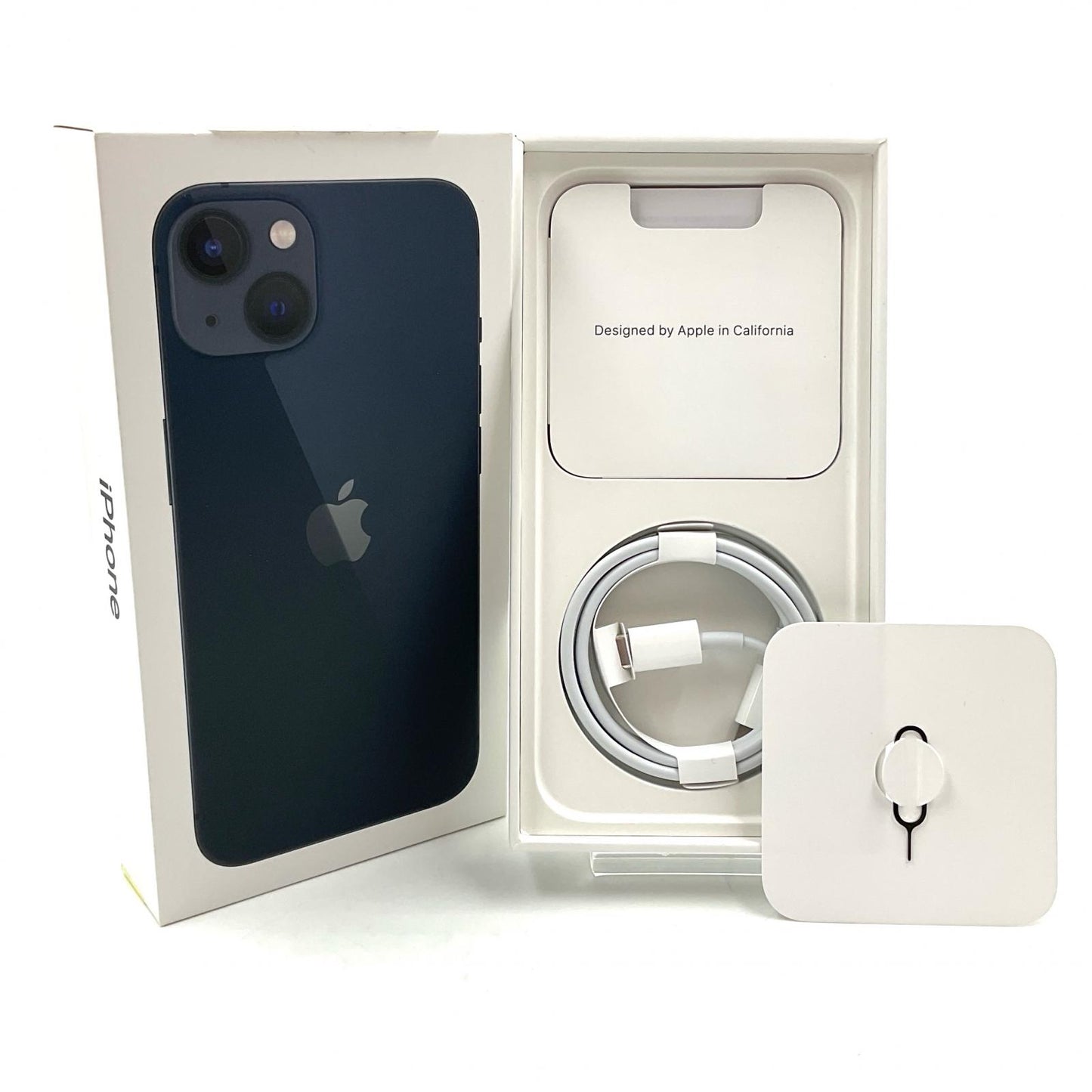 【全額返金保証】【最速発送】Apple iPhone iPhone 13 128GB ミッドナイト au SIMフリー 白ロム 動作確認済 79%