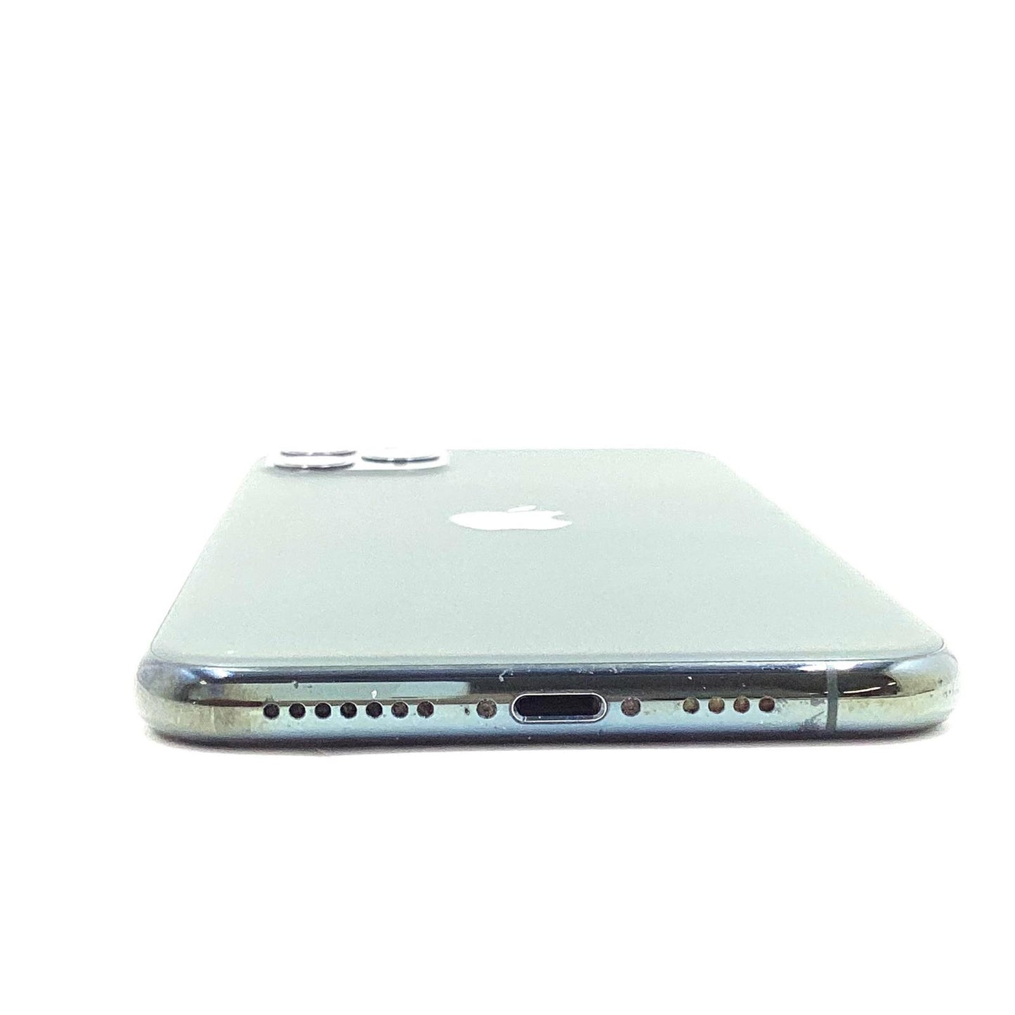 【全額返金保証】【最速発送】Apple iPhone iPhone 11 Pro Max 64GB ミッドナイトグリーン au 白ロム 動作確認済 80%