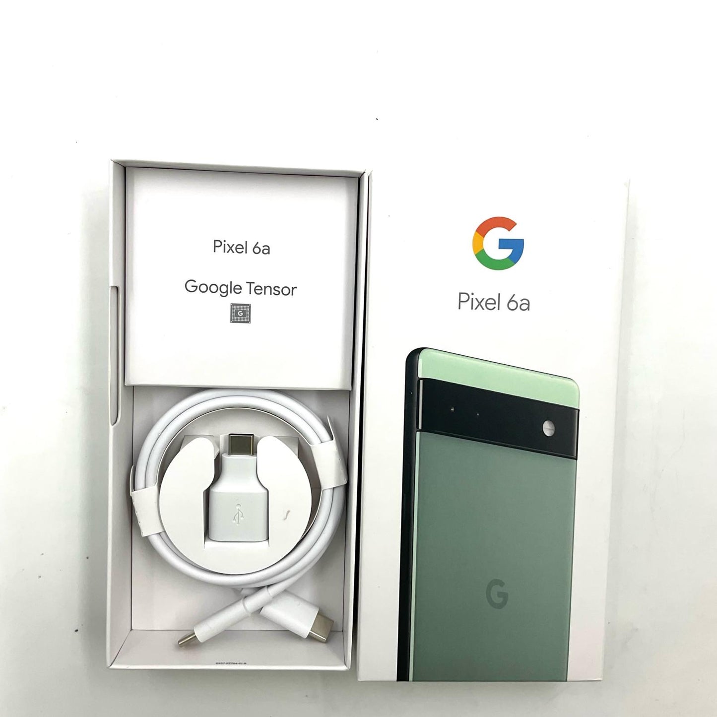 【全額返金保証】【最速発送】Google Pixel 6a 128GB Sage au SIMフリー 白ロム 動作確認済