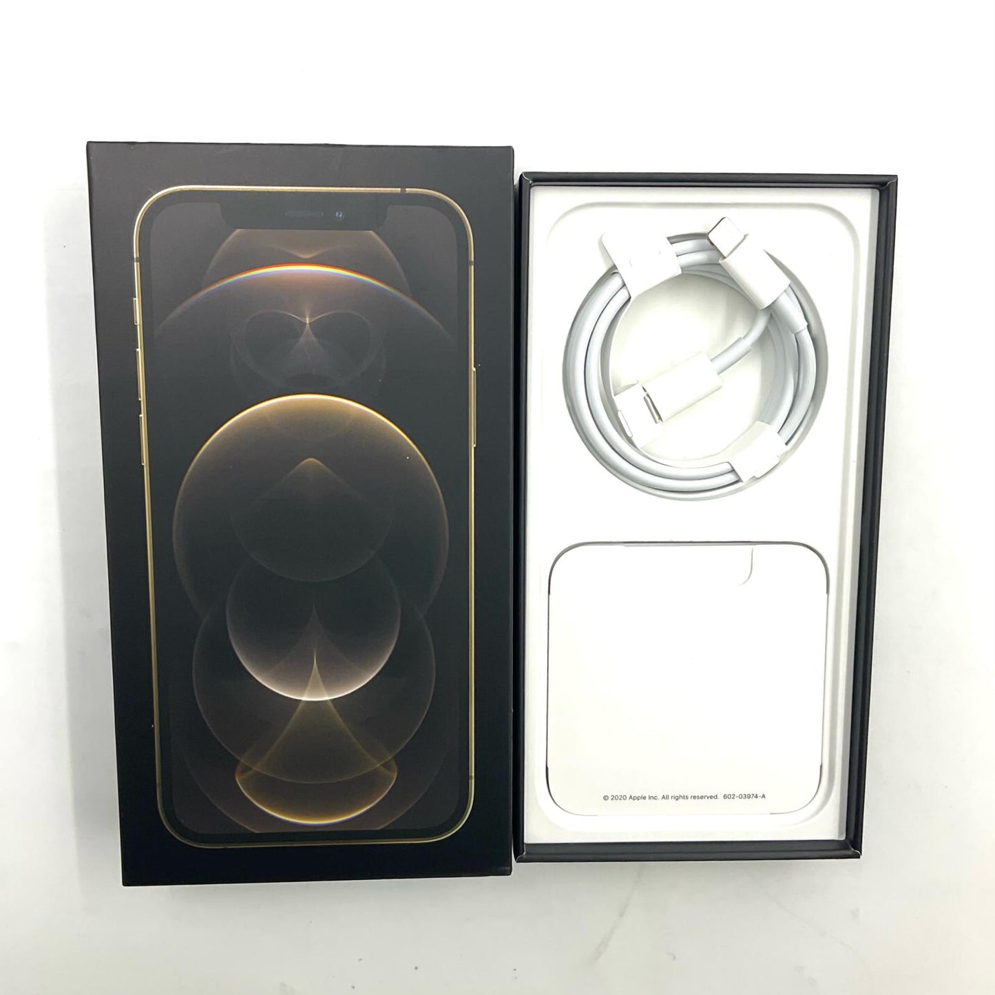 【全額返金保証】【最速発送】Apple iPhone iPhone 12 Pro 128GB ゴールド Softbank SIMフリー 白ロム 動作確認済 78%
