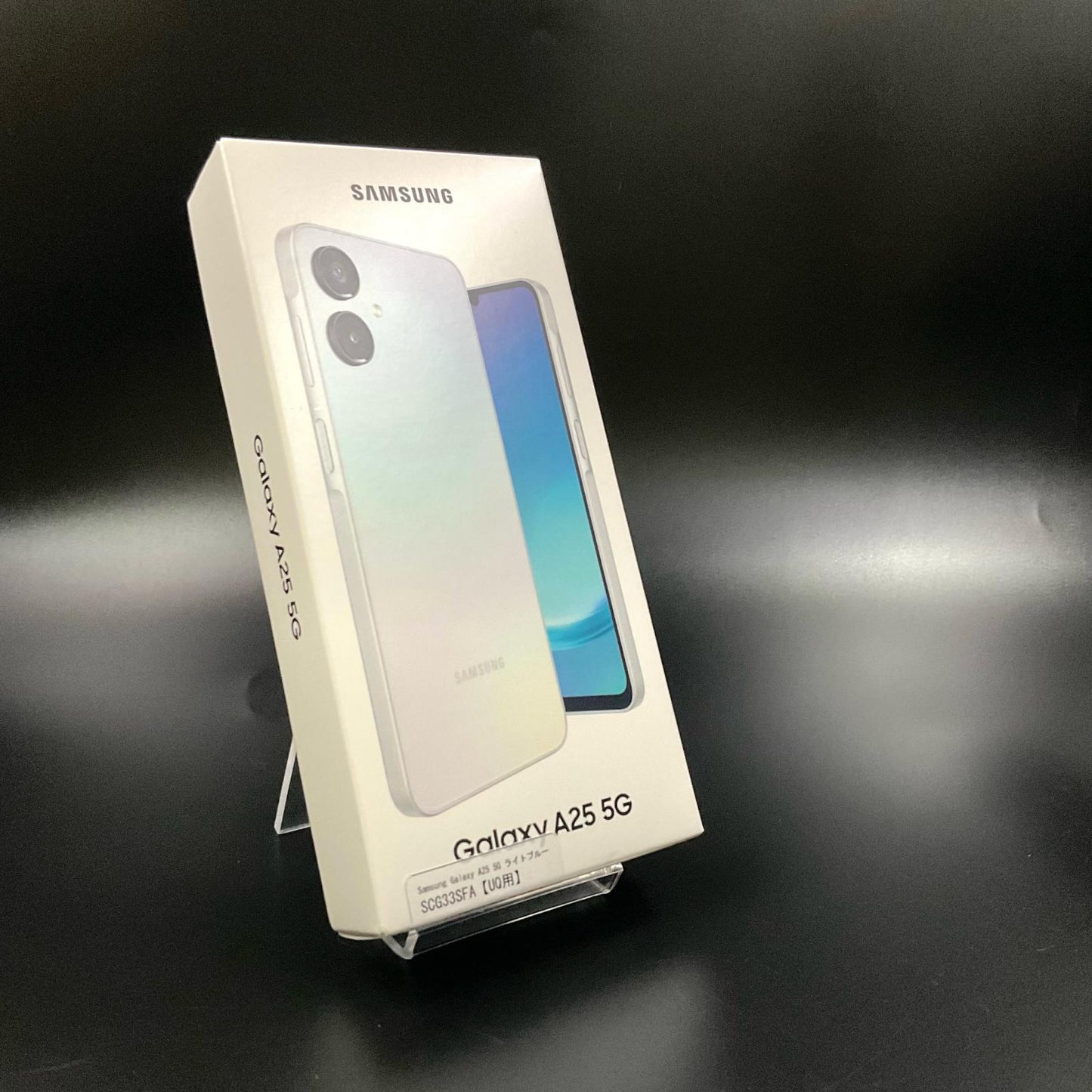 【全額返金保証】【最速発送】SAMSUNG Galaxy A25 5G 64GB ライトブルー au SIMフリー SCG33SFA 白ロム 新品未開封 即納OK