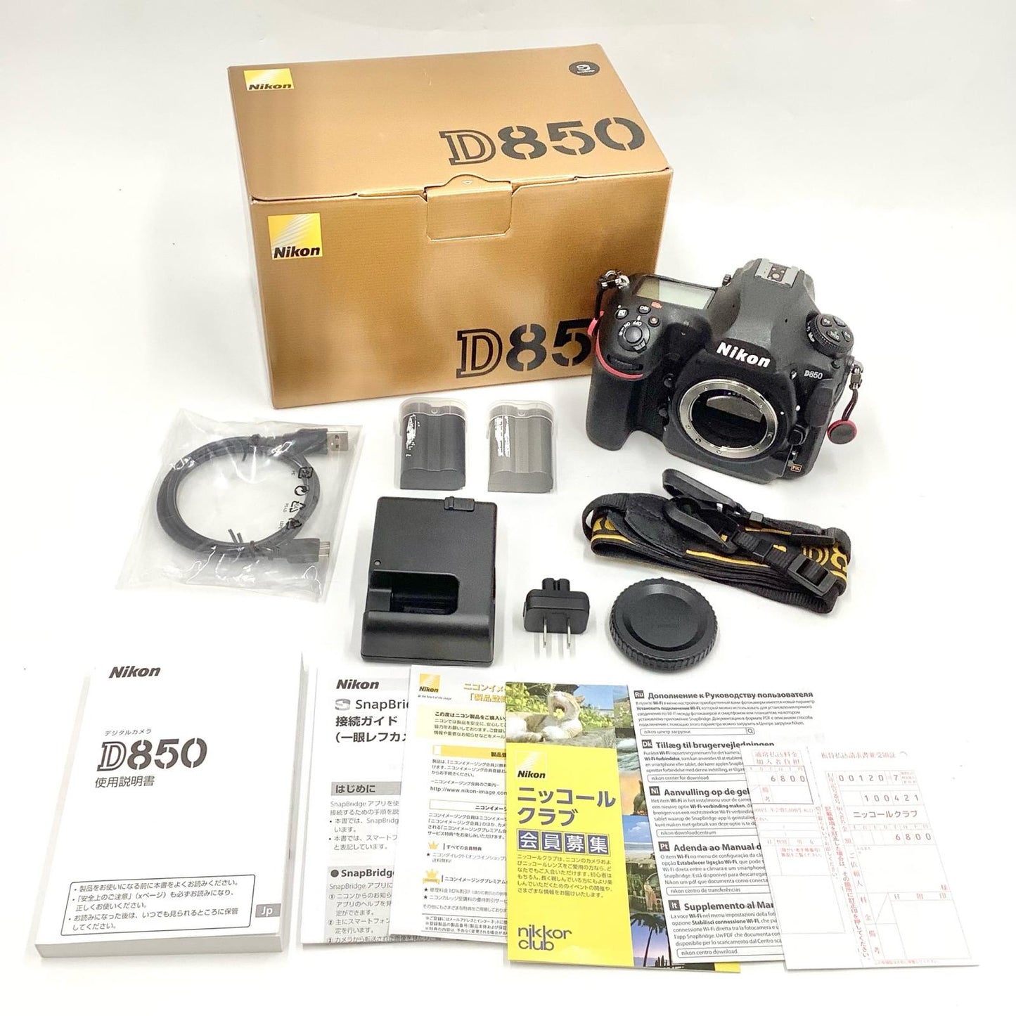 【全額返金保証】【最速発送】Nikon デジタル一眼 D850 ボディ ブラック 動作確認済