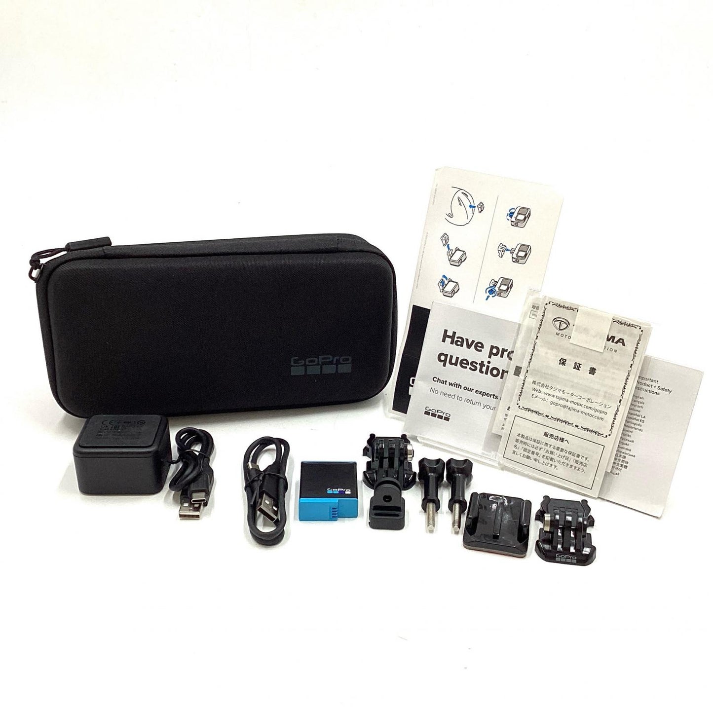 【全額返金保証】【最速発送】GoPro HERO9 BLACK CHDHX-901-FW 美品 動作確認済