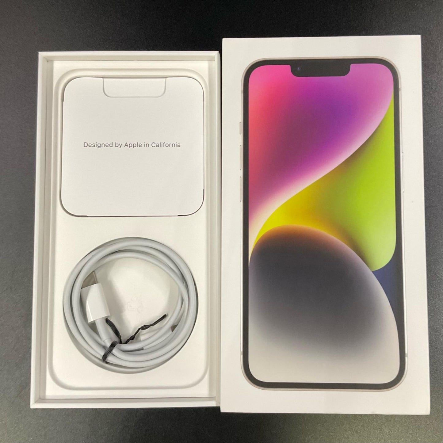 【全額返金保証】【最速発送】Apple iPhone iPhone 14 128GB スターライト docomo 白ロム 動作確認済 88%