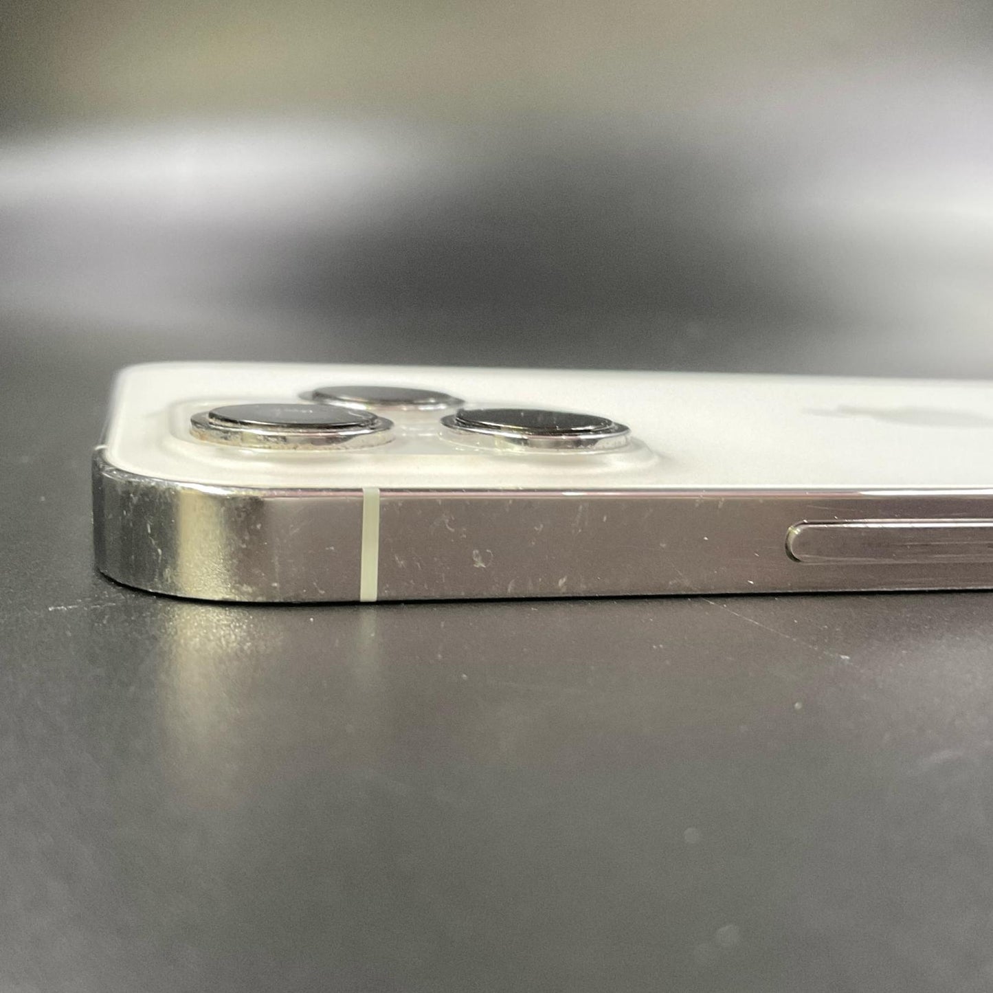 【最速発送】Apple iPhone iPhone 12 Pro Max 256GB シルバー Softbank 白ロム【難有】 77%