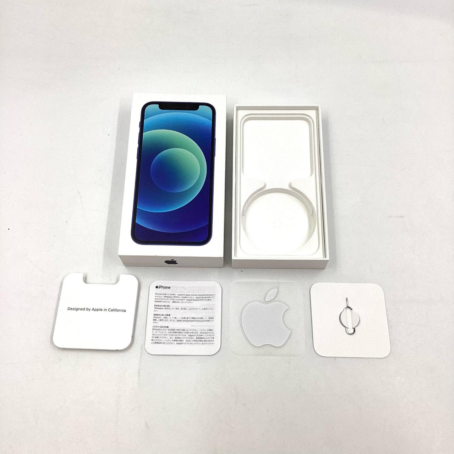 【最速発送】Apple iPhone iPhone 12 mini 128GB ブルー Softbank 白ロム【難有】 74%