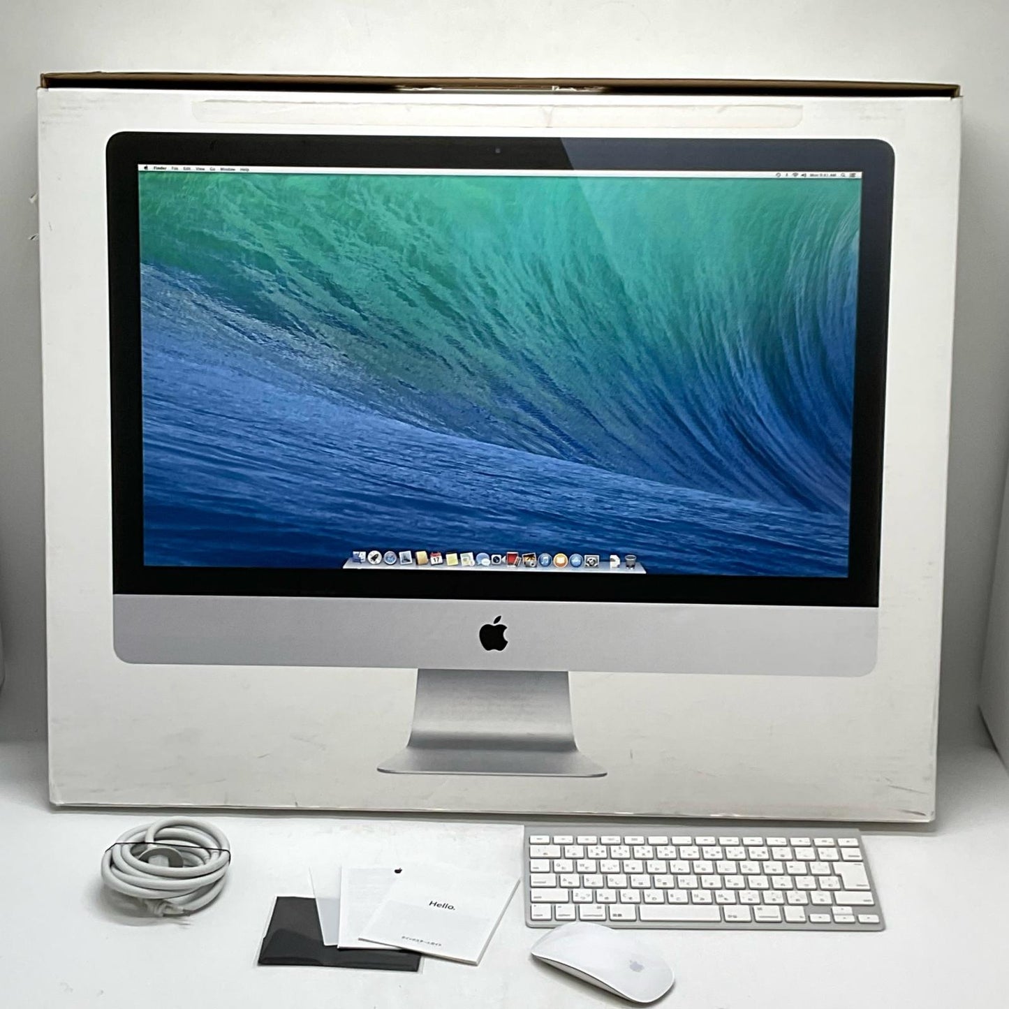 【全額返金保証】【最速発送】Apple iMac 27インチ Intel Core i5 3.2GHz 8GB HDD 1TB シルバー 動作確認済