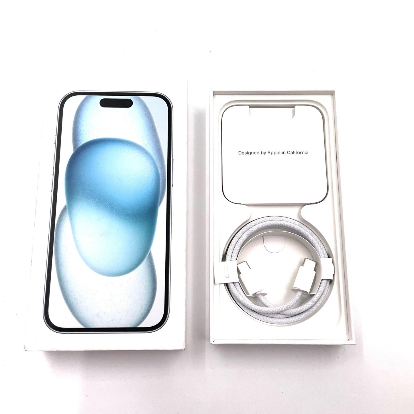【全額返金保証】【最速発送】Apple iPhone iPhone 15 128GB ブルー SIMフリー 白ロム 動作確認済 98%