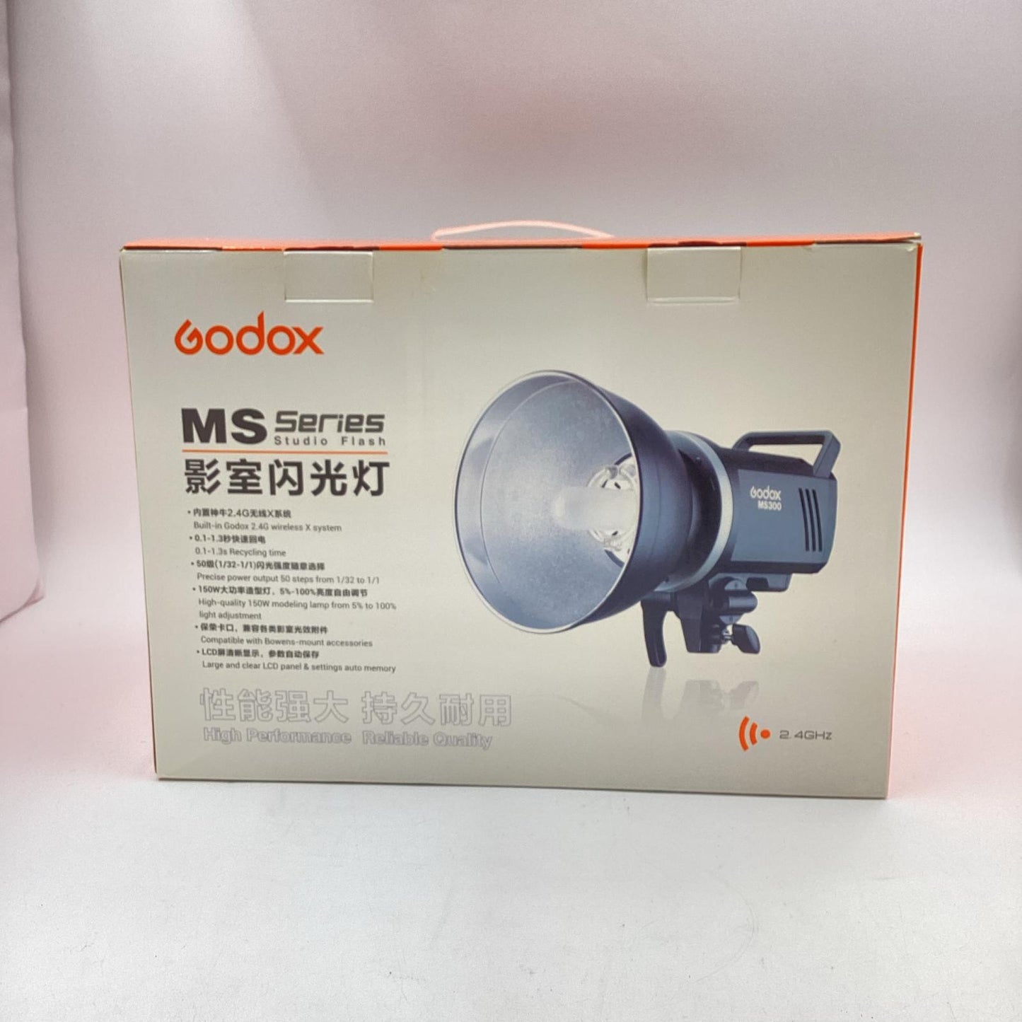【全額返金保証】【最速発送】GODOX MS300 スタジオフラッシュ 動作確認済