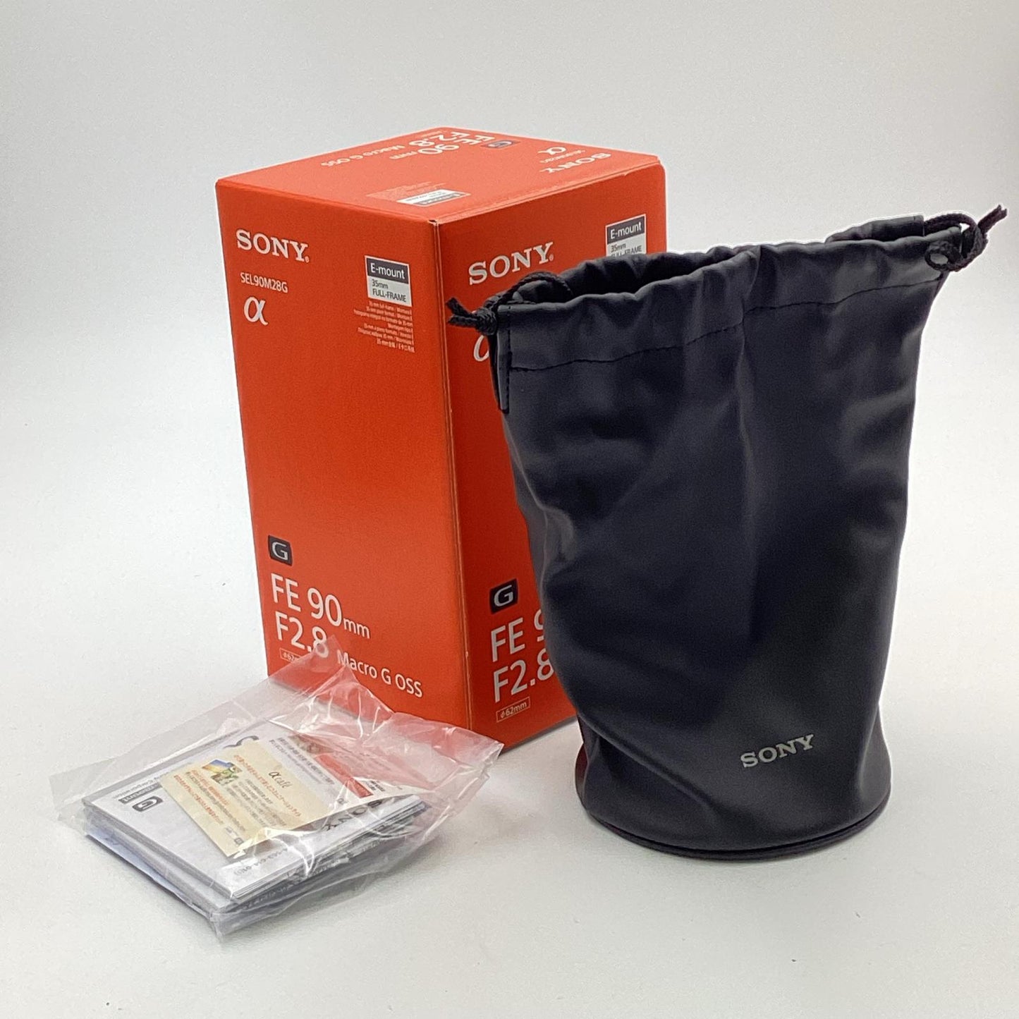 【全額返金保証】【最速発送】Sony FE 90mm F2.8 Macro G OSS SEL90M28G 美品 動作確認済