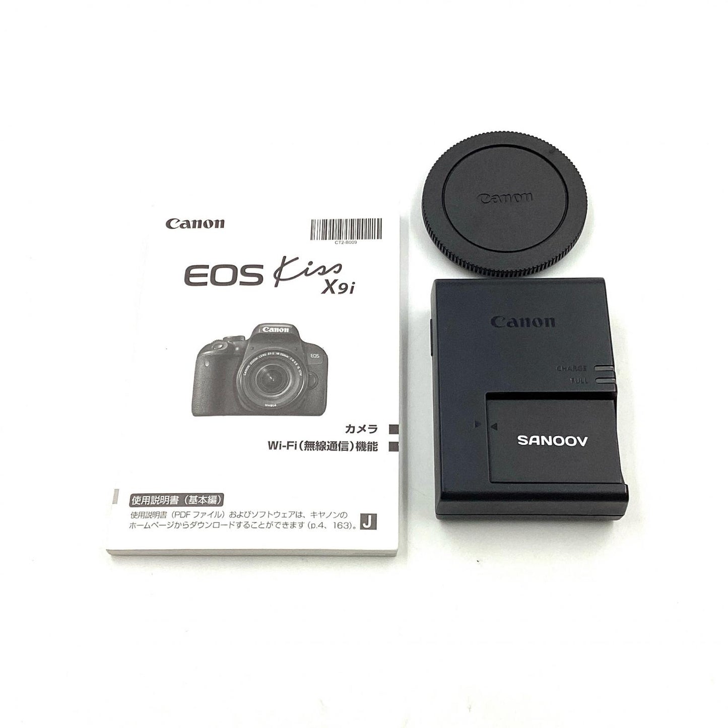 【全額返金保証】【最速発送】Canon デジタル一眼 EOS Kiss X9i ボディ ブラック 動作確認済