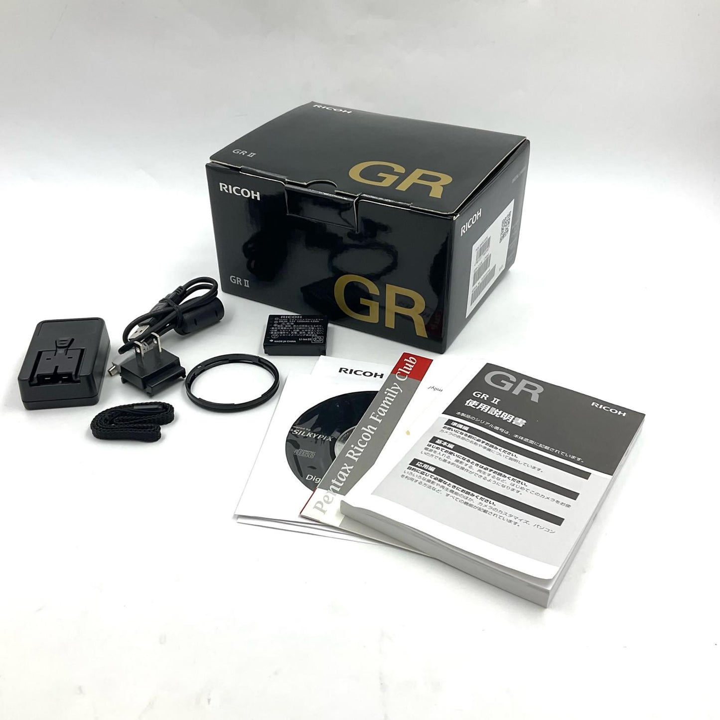 【全額返金保証】【最速発送】RICOH コンパクトデジタルカメラ GR II 美品 動作確認済