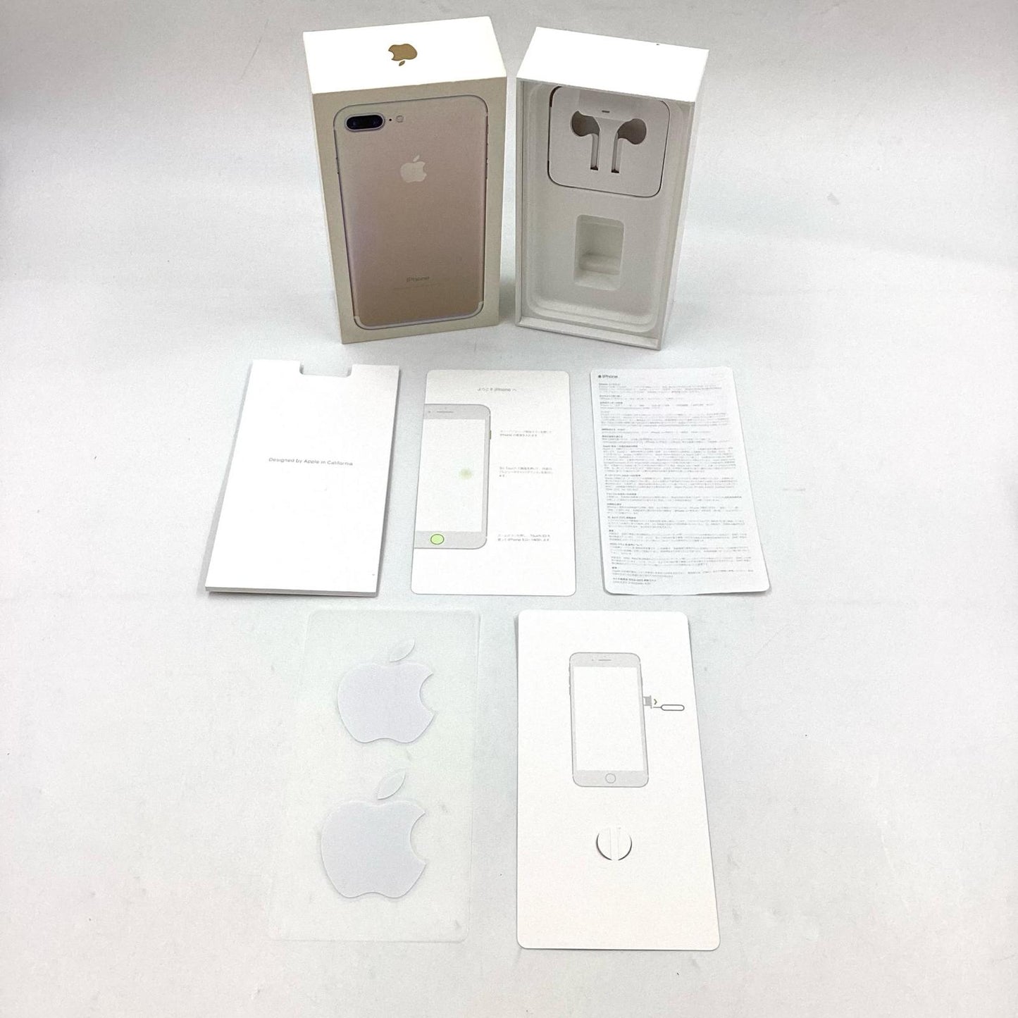 【全額返金保証】【最速発送】Apple iPhone iPhone 7 Plus 128GB ゴールド docomo SIMフリー 白ロム 美品 動作確認済 86%