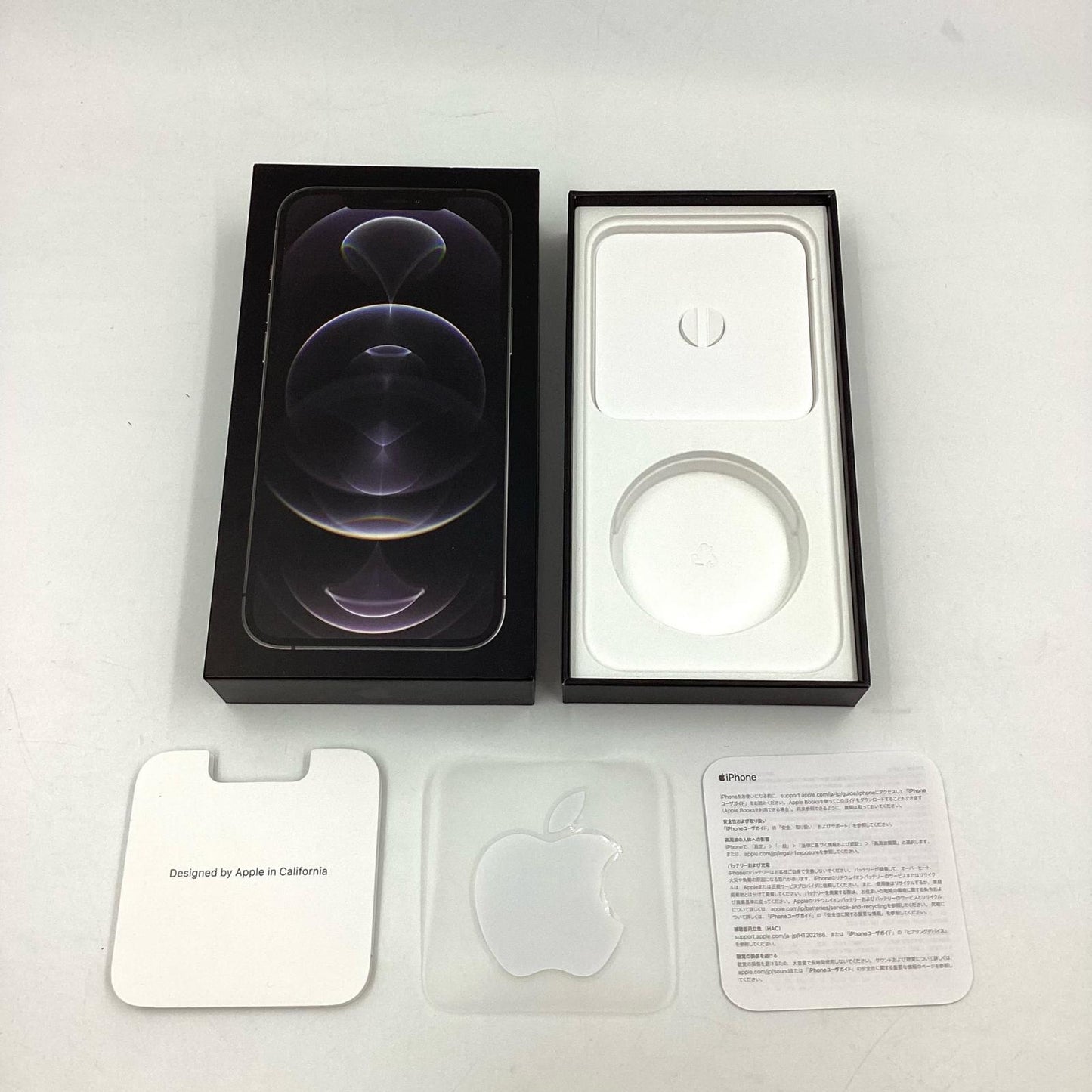 【全額返金保証】【最速発送】Apple iPhone iPhone 12 Pro Max 256GB グラファイト docomo SIMフリー 白ロム 動作確認済 75%