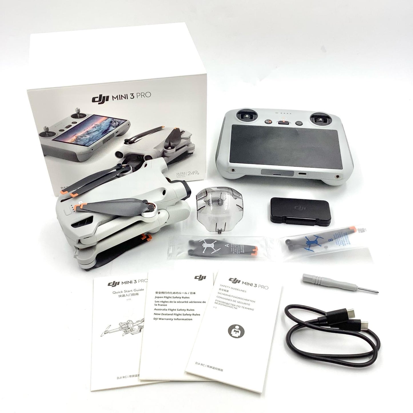 【全額返金保証】【最速発送】DJI Mini 3 Pro(DJI RC付属) 美品 動作確認済