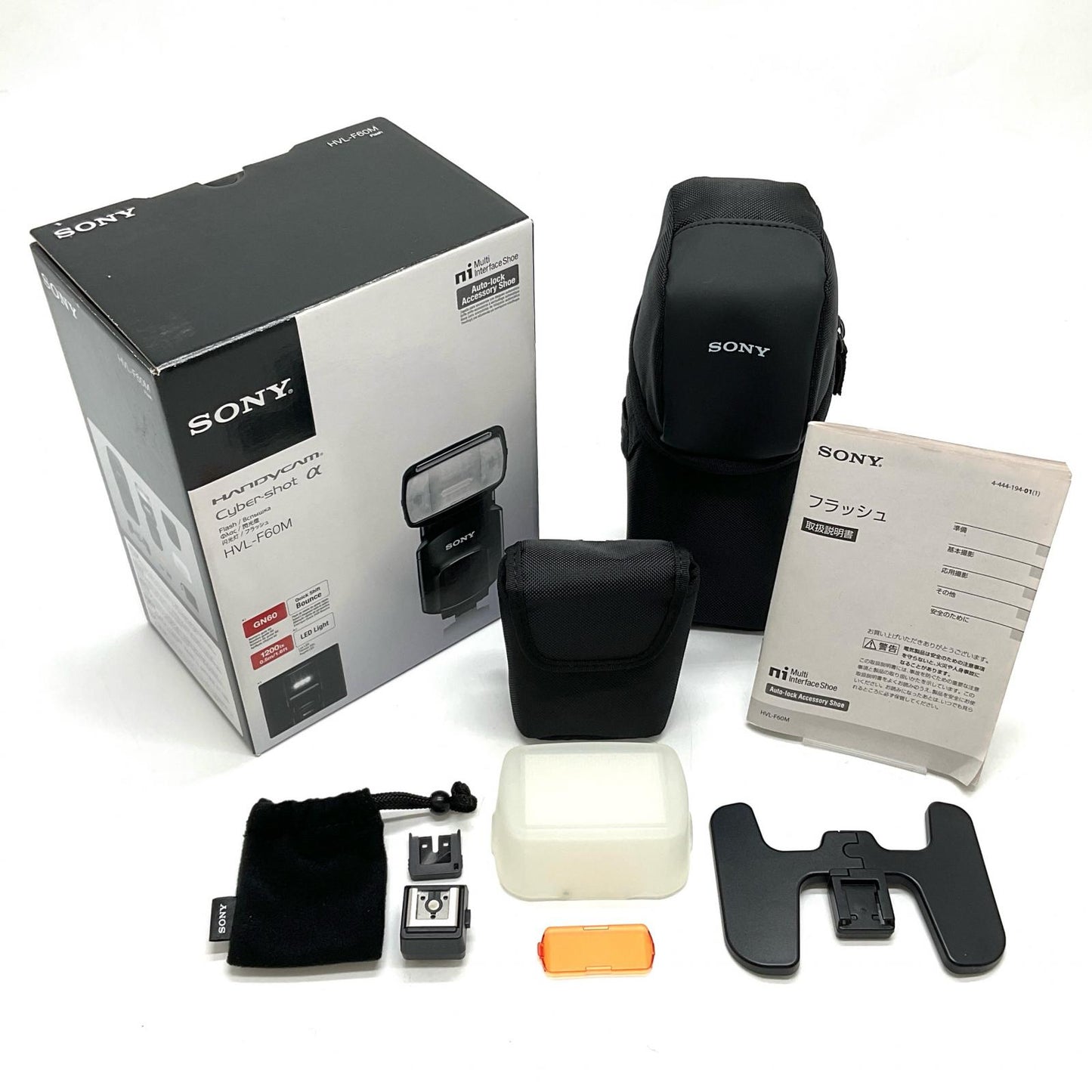 【全額返金保証】【最速発送】Sony HVL-F60M 美品 動作確認済