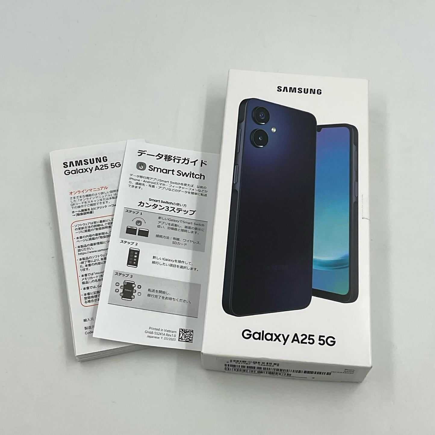 【全額返金保証】【最速発送】SAMSUNG Galaxy A25 5G 64GB ブラック au SIMフリー SCG33SKA 白ロム 新品未開封 即納OK