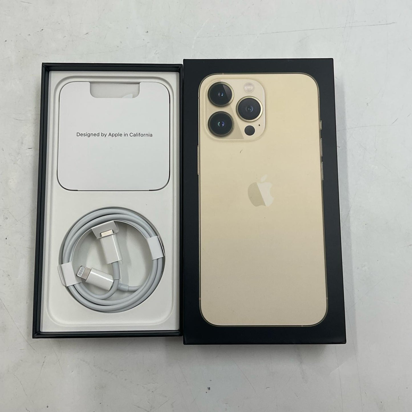 【全額返金保証】【最速発送】Apple iPhone iPhone 13 Pro 128GB ゴールド au SIMフリー 白ロム 動作確認済 78%