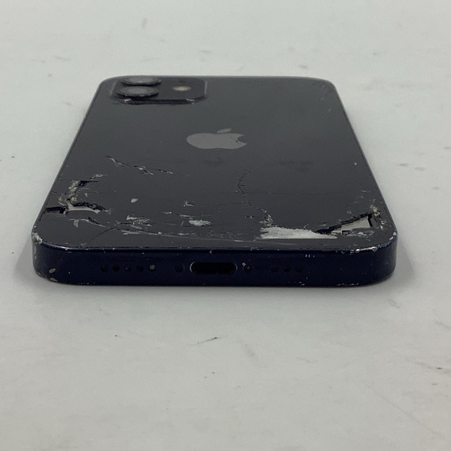 【最速発送】Apple iPhone iPhone 12 128GB ブラック SIMフリー 白ロム【難有】 76%
