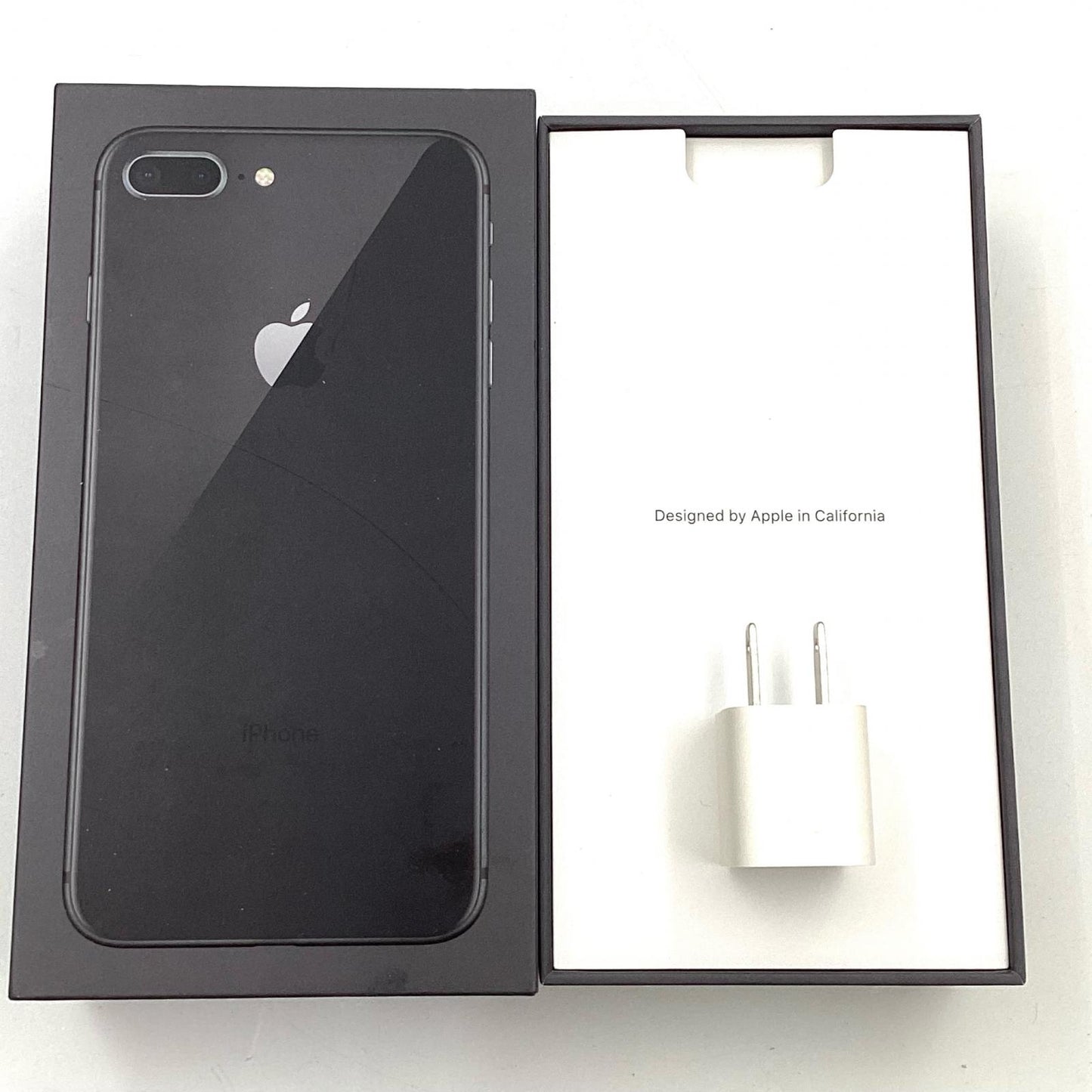 【全額返金保証】【最速発送】Apple iPhone iPhone 8 Plus 64GB スペースグレイ au 白ロム 動作確認済 100%