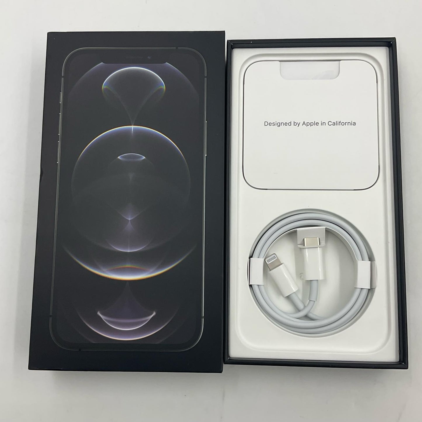 【全額返金保証】【最速発送】Apple iPhone iPhone 12 Pro 128GB グラファイト docomo 白ロム 動作確認済 90%