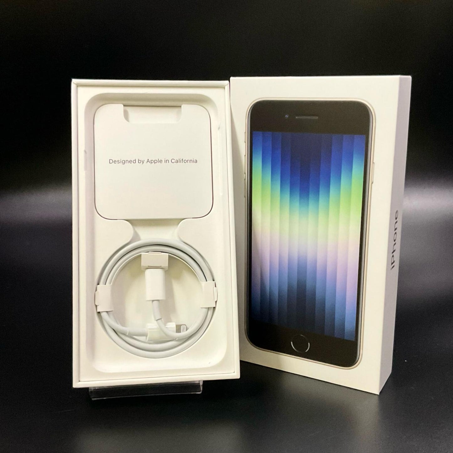 【全額返金保証】【最速発送】Apple iPhone iPhone SE(第3世代) 64GB スターライト Softbank 白ロム 動作確認済 87%