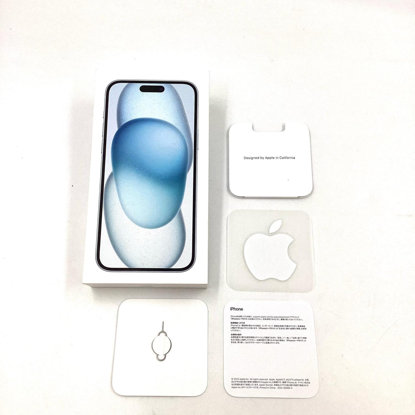 【全額返金保証】【最速発送】Apple iPhone iPhone 15 Plus 128GB ブルー SIMフリー 美品 動作確認済 91%