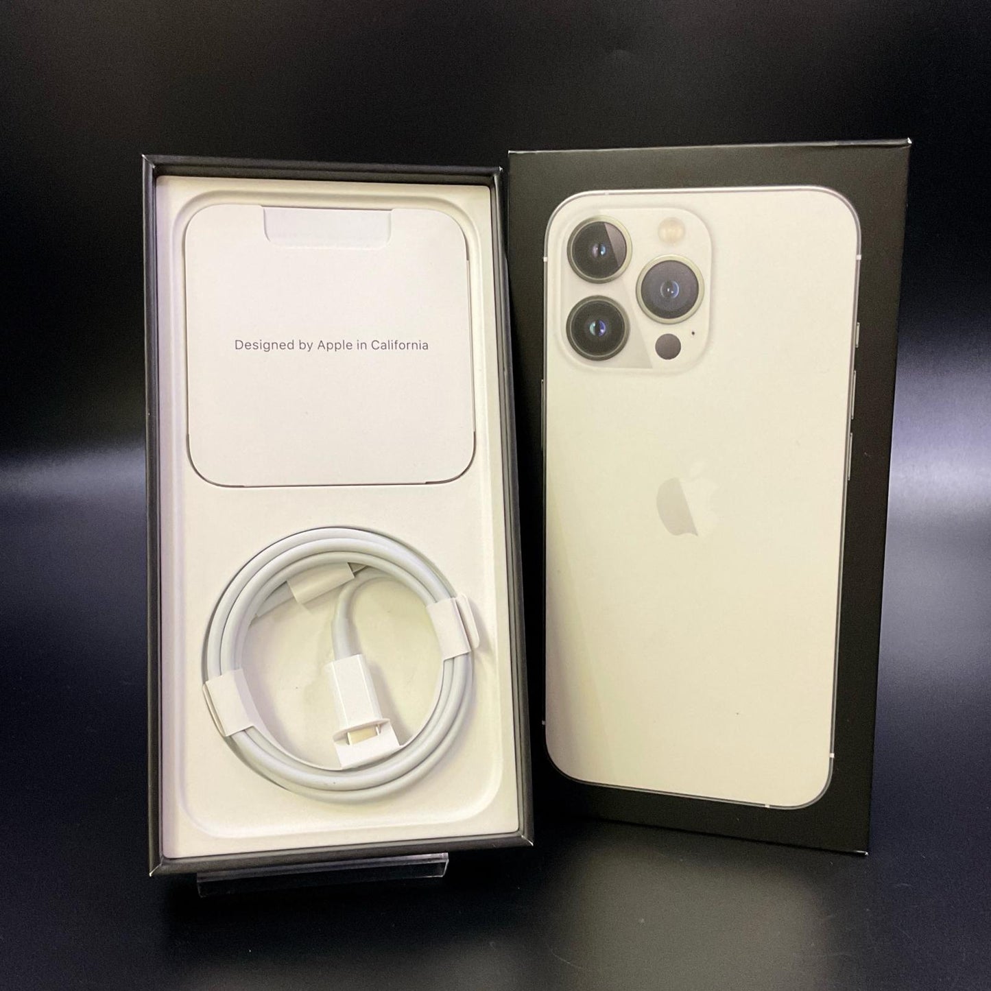 【全額返金保証】【最速発送】Apple iPhone iPhone 13 Pro 128GB シルバー Softbank 白ロム 動作確認済 75%