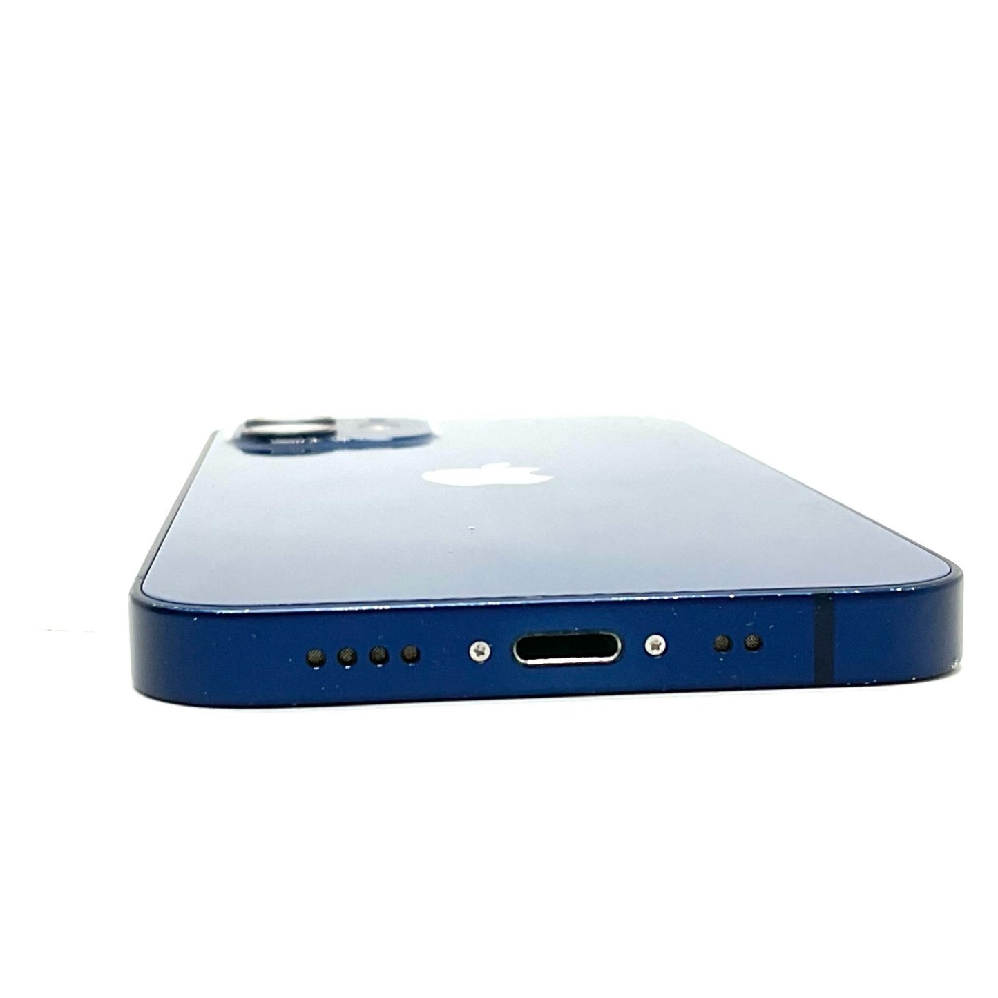 【全額返金保証】【最速発送】Apple iPhone iPhone 12 mini 128GB ブルー Softbank SIMフリー 白ロム 動作確認済 86%