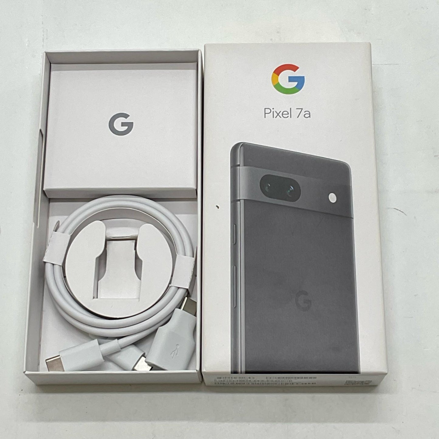 【最速発送】Google Pixel 7a 128GB Charcoal SIMフリー G82U8 白ロム【難有】