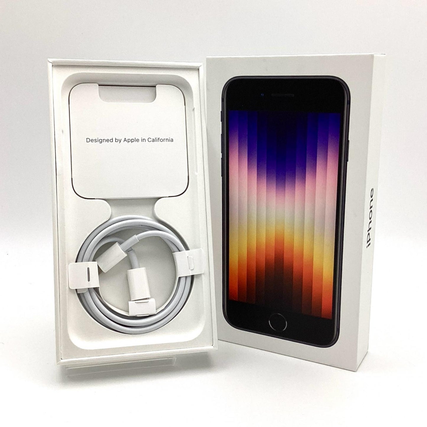 【最速発送】Apple iPhone iPhone SE(第3世代) 128GB ミッドナイト SIMフリー 白ロム【難有】 84%