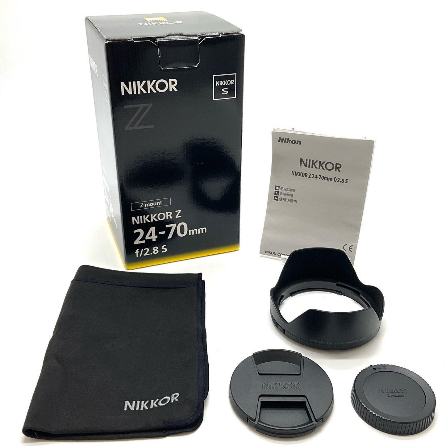 【全額返金保証】【最速発送】Nikon NIKKOR Z 24-70mm f/2.8 S 美品 動作確認済