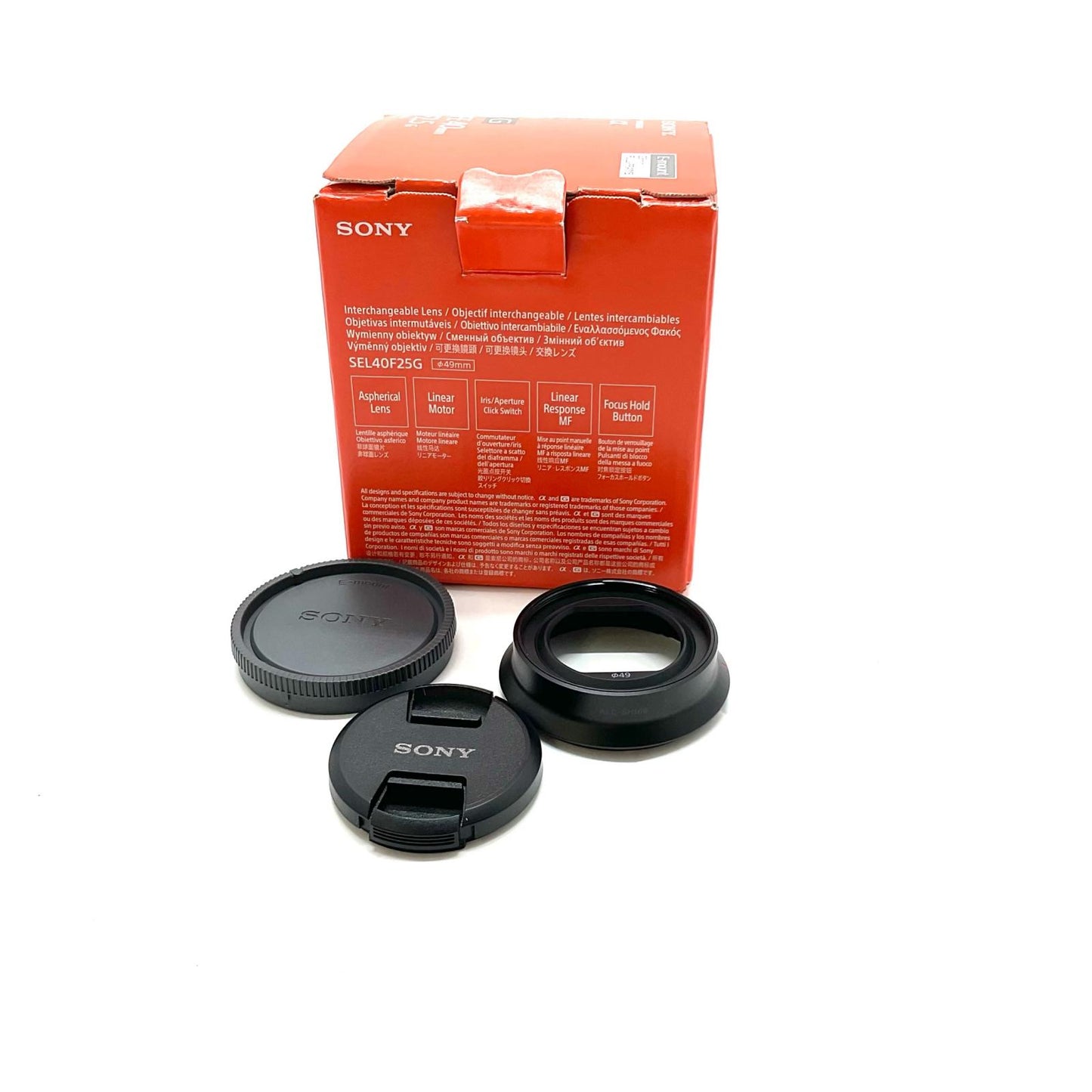 【全額返金保証】【最速発送】Sony FE 40mm F2.5 G SEL40F25G 超美品 動作確認済