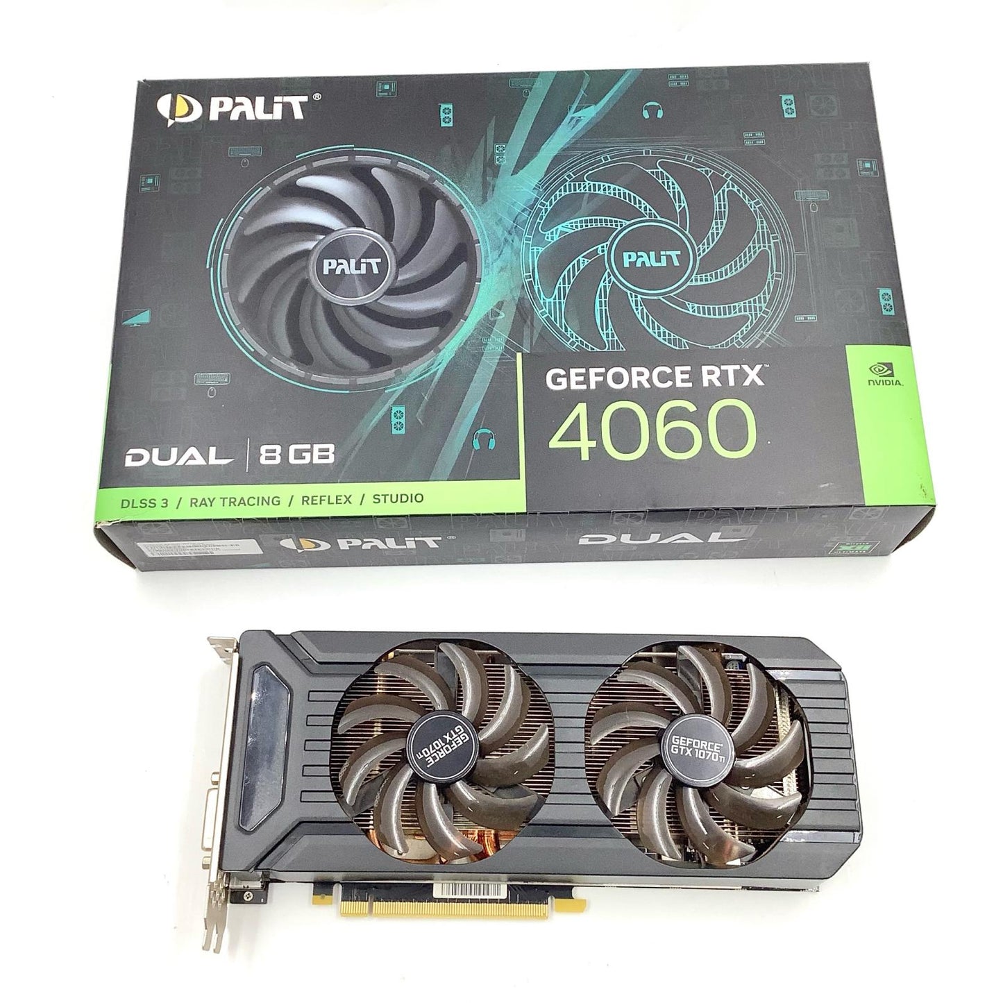 【全額返金保証】【最速発送】NVIDIA GEFORCE GTX 1070 Ti 美品 動作確認済