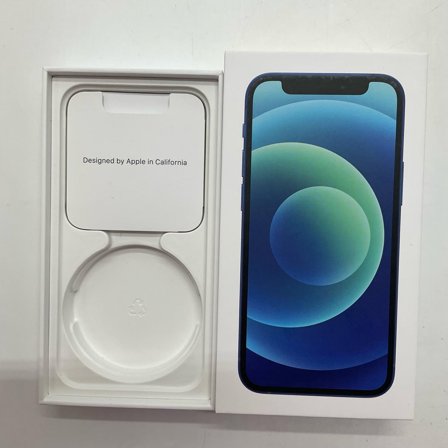 【最速発送】Apple iPhone iPhone 12 mini 64GB ブルー Softbank 白ロム【難有】 76%