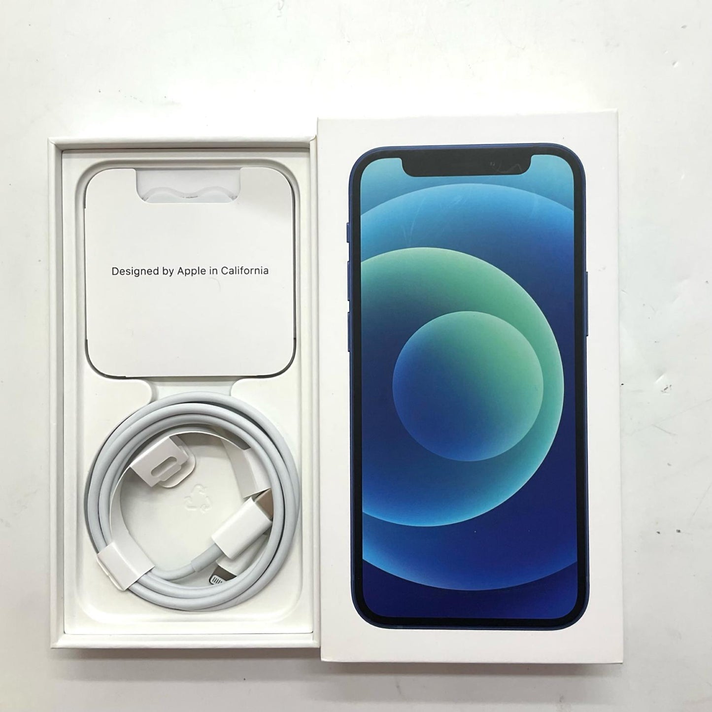 【全額返金保証】【最速発送】Apple iPhone iPhone 12 mini 64GB ブルー Softbank 白ロム 動作確認済 74%