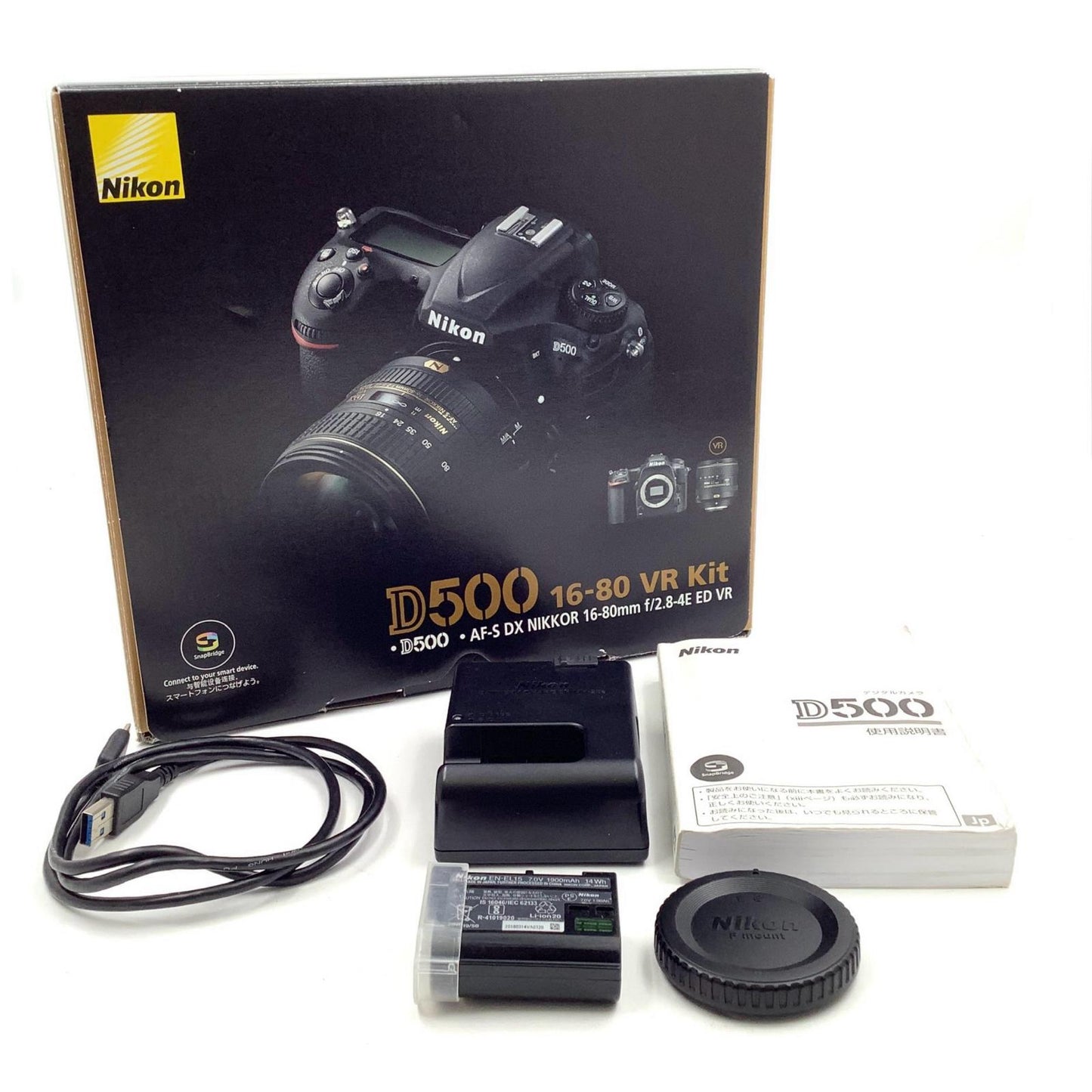 【全額返金保証】【最速発送】Nikon デジタル一眼 D500 ボディ ブラック 動作確認済