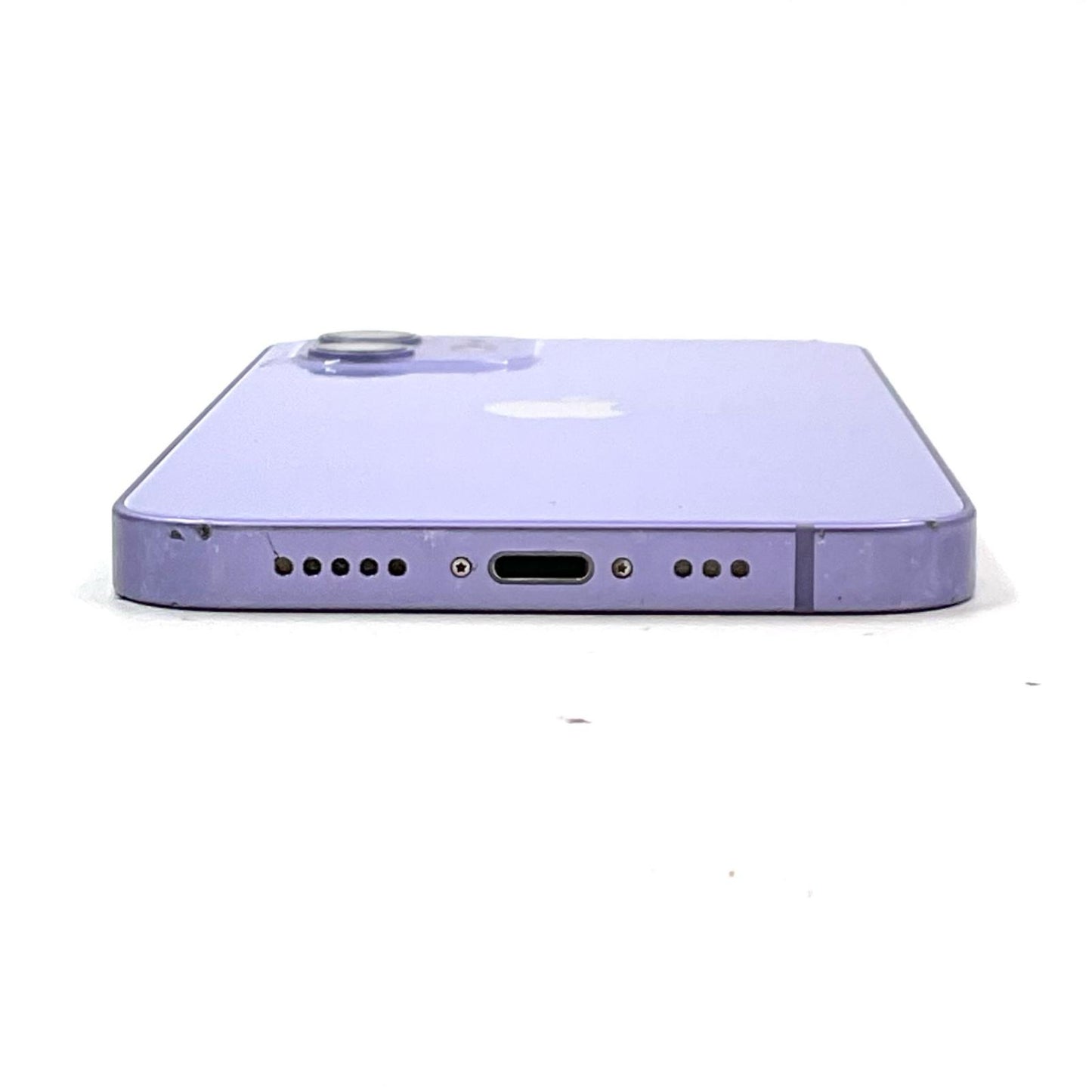【全額返金保証】【最速発送】Apple iPhone iPhone 12 64GB パープル au SIMフリー 白ロム 動作確認済 90%