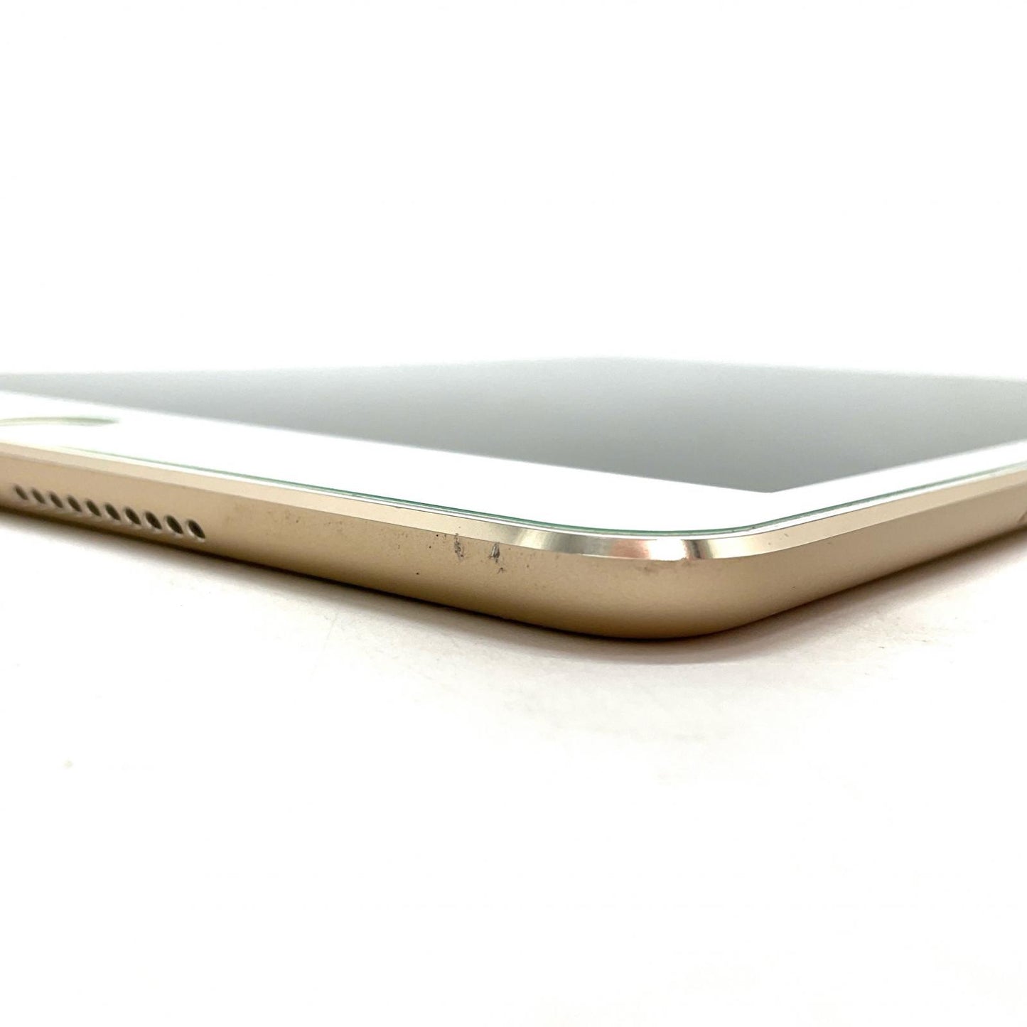 【最速発送】Apple iPad mini 7.9インチ 第4世代 128GB ゴールド WiFi+Cellular au 白ロム【難有】