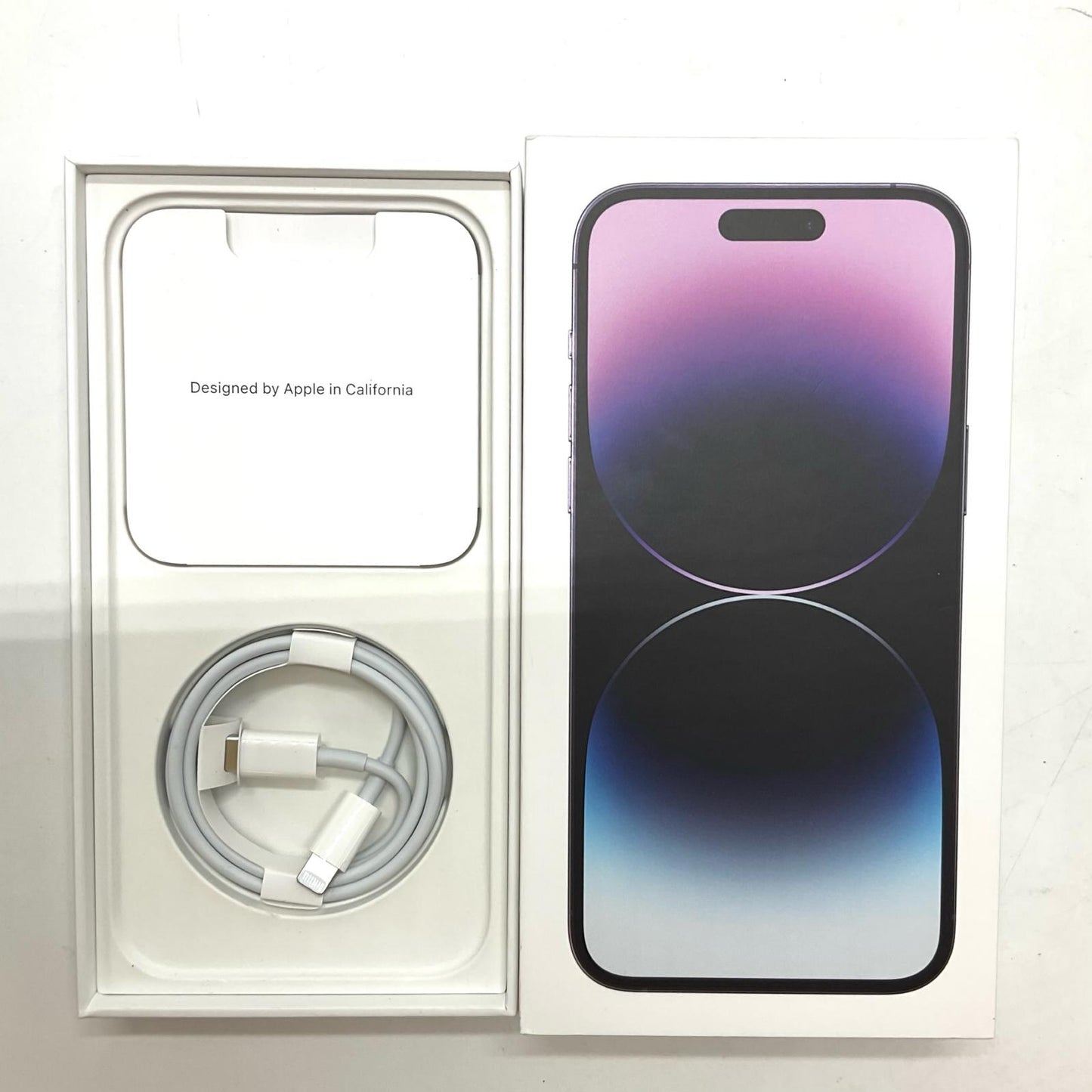 【全額返金保証】【最速発送】Apple iPhone iPhone 14 Pro Max 256GB ディープパープル SIMフリー 動作確認済 89%