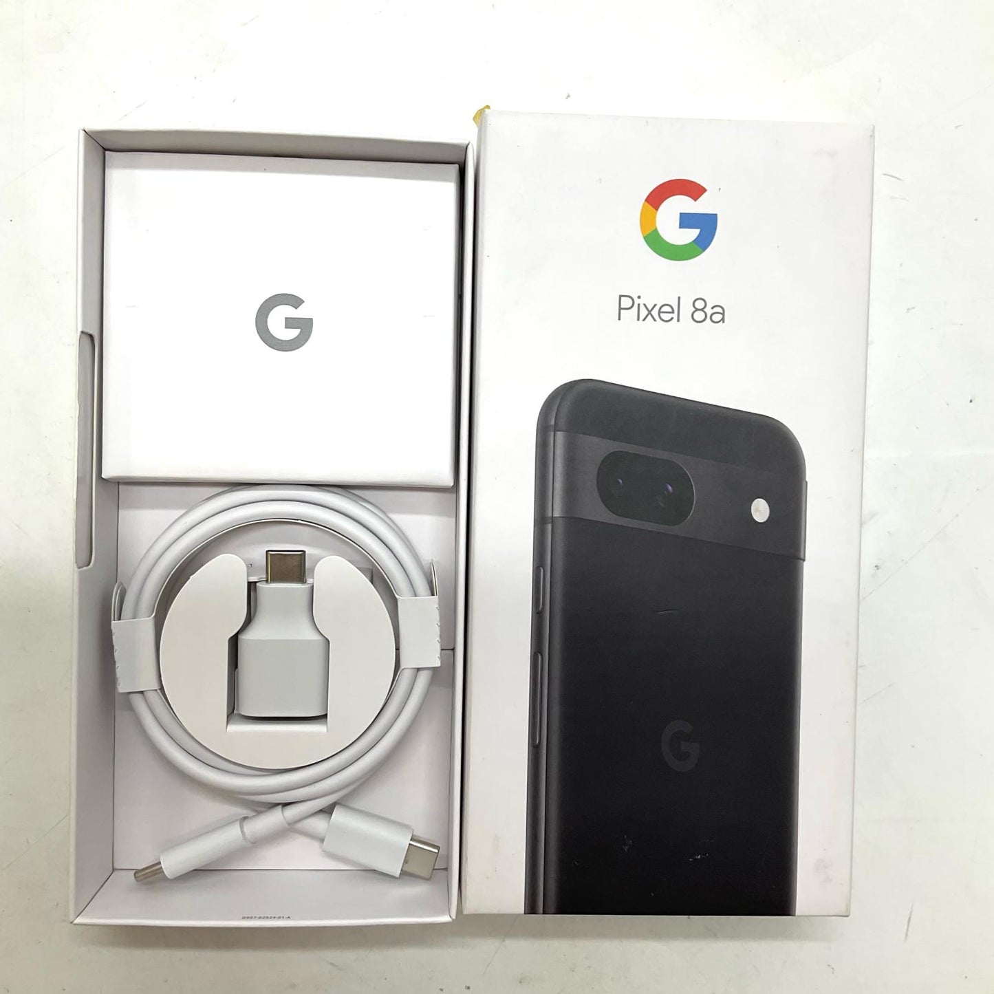 【全額返金保証】【最速発送】Google Pixel 8a 128GB Obsidian au G576D 白ロム 超美品 動作確認済